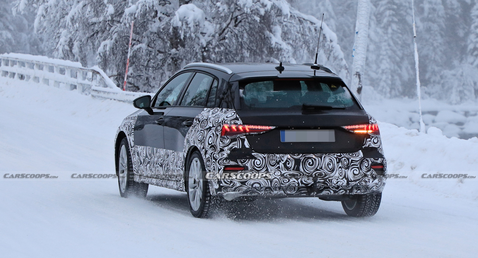 Audi A3 Allroad Spotted Testing In Appropriately Snowy Conditions