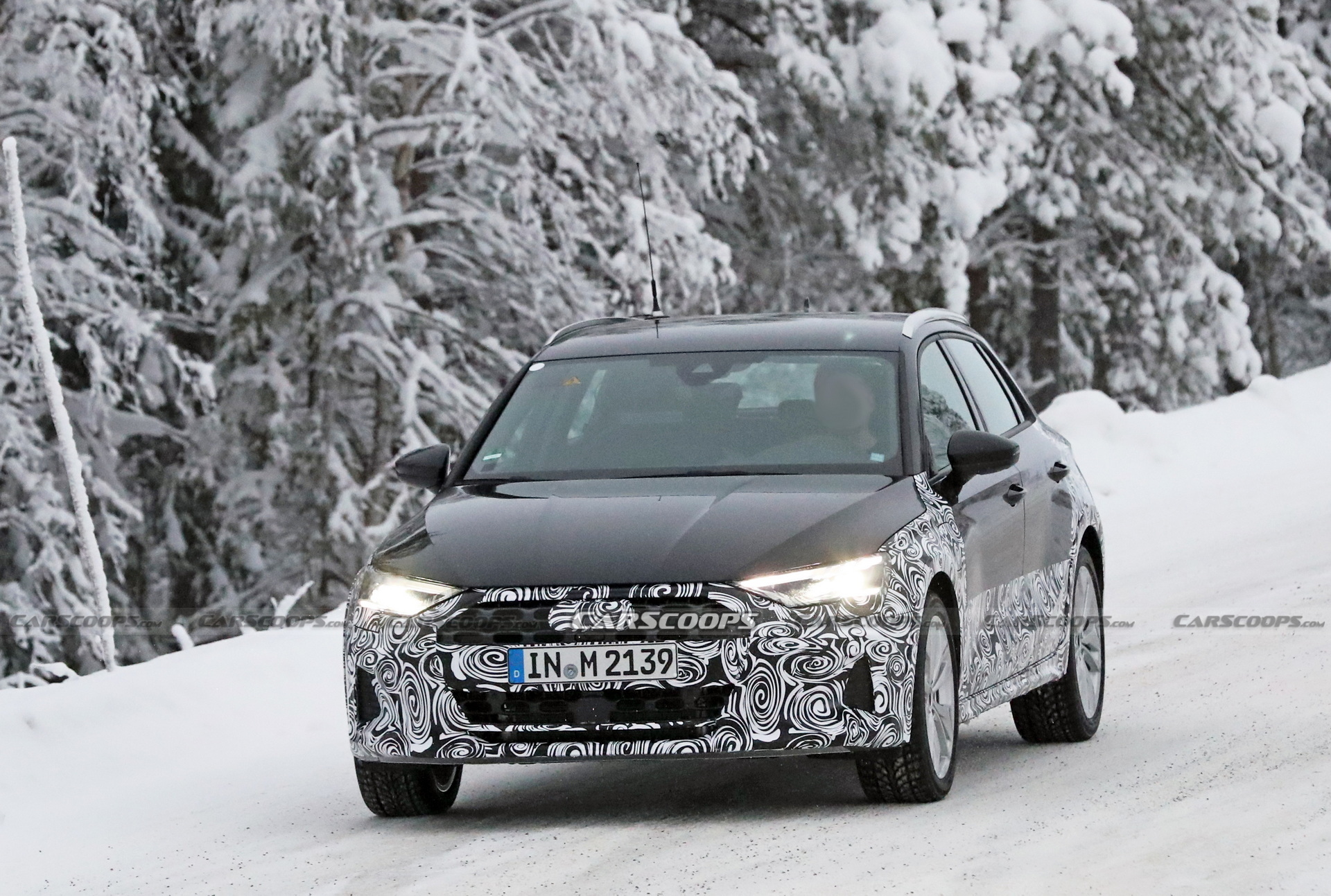 Audi A3 Allroad Spotted Testing In Appropriately Snowy Conditions