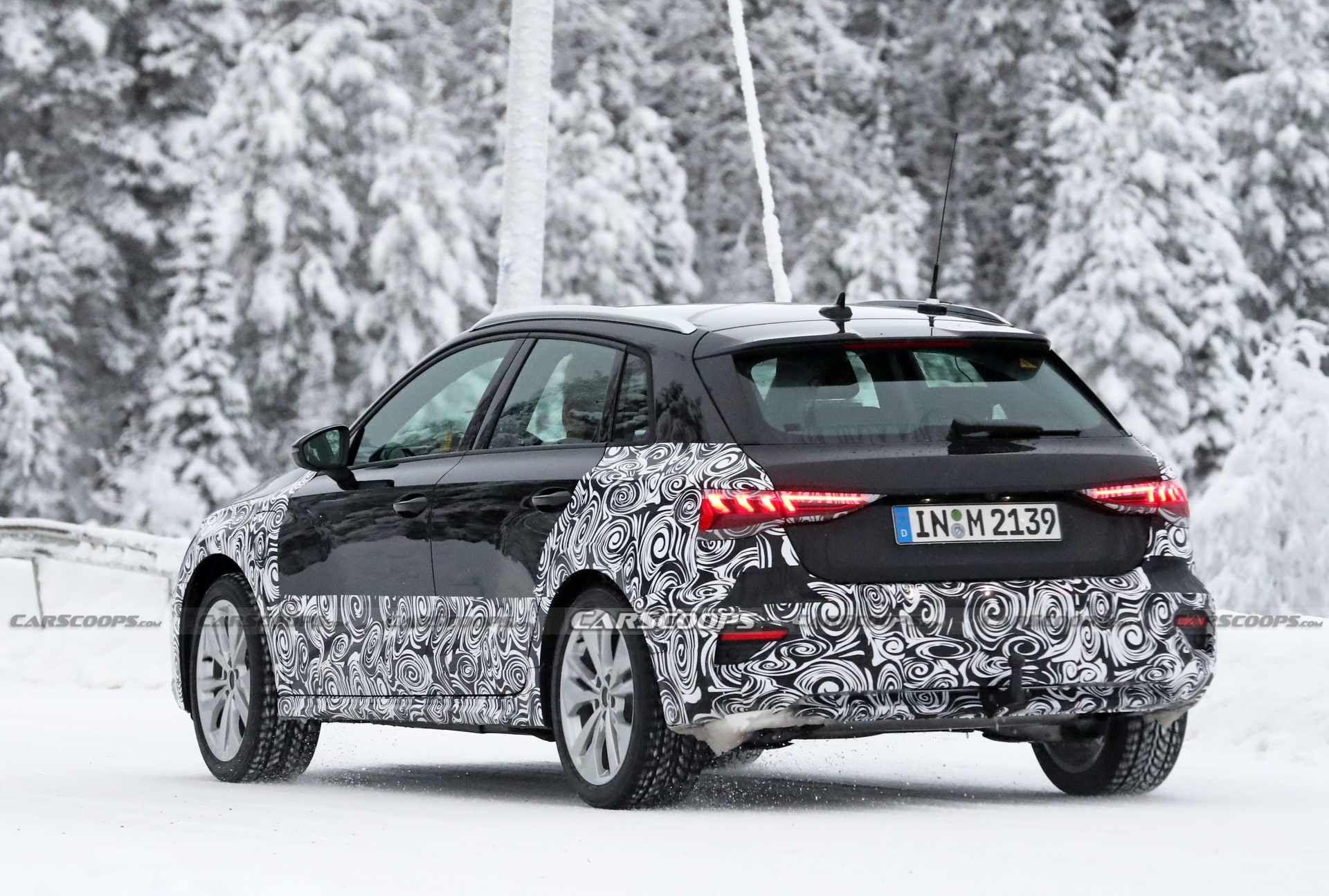 Audi A3 Allroad Spotted Testing In Appropriately Snowy Conditions