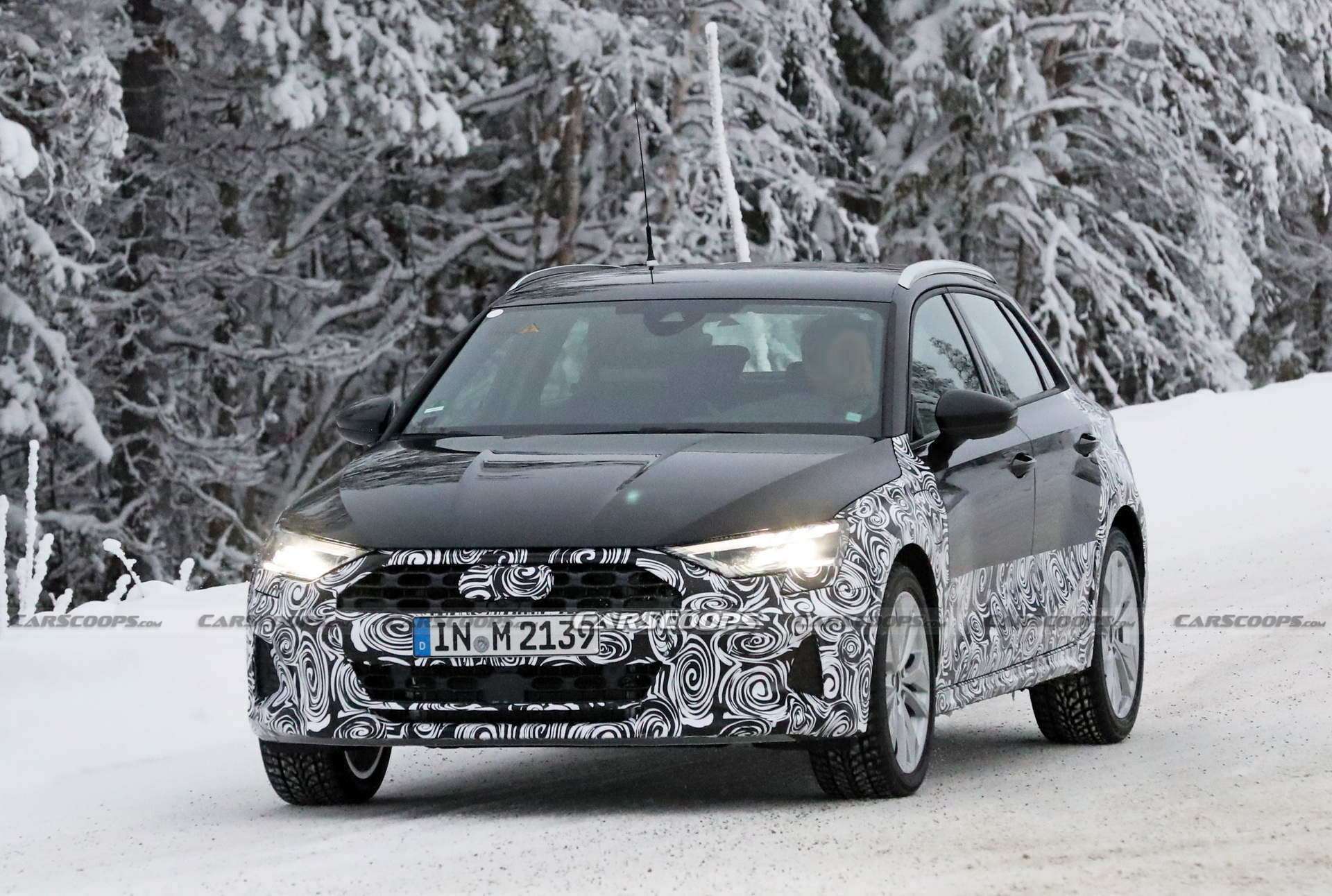 Audi A3 Allroad Spotted Testing In Appropriately Snowy Conditions