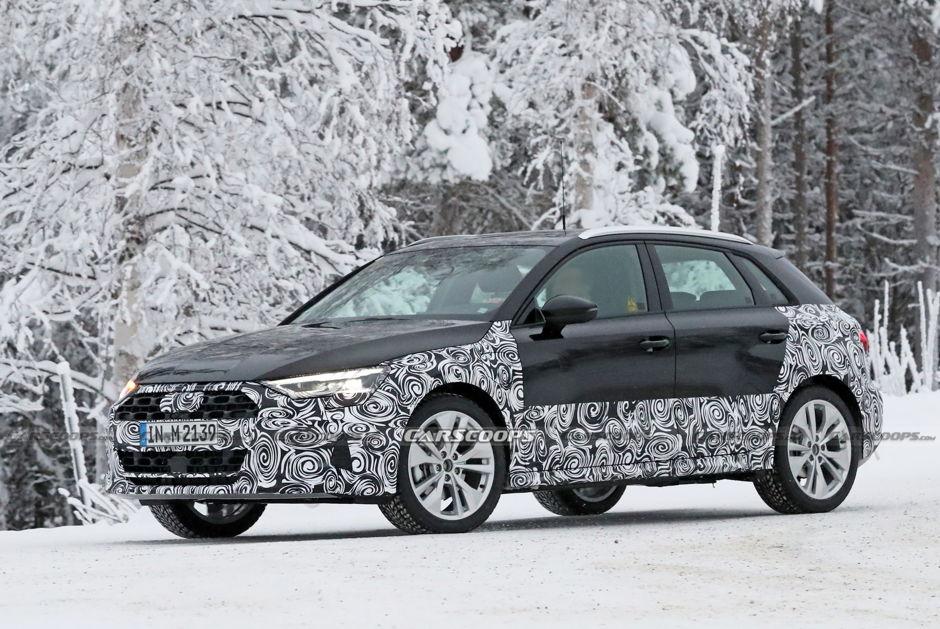 Audi A3 Allroad Spotted Testing In Appropriately Snowy Conditions