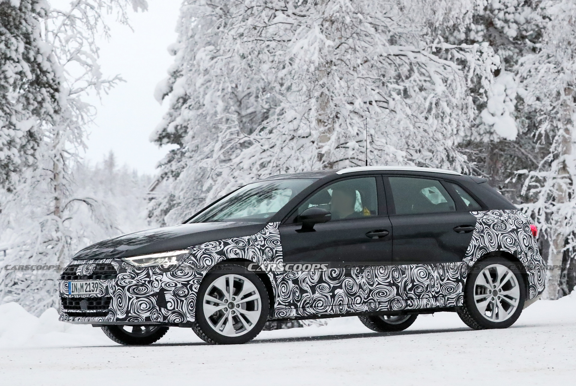 Audi A3 Allroad Spotted Testing In Appropriately Snowy Conditions