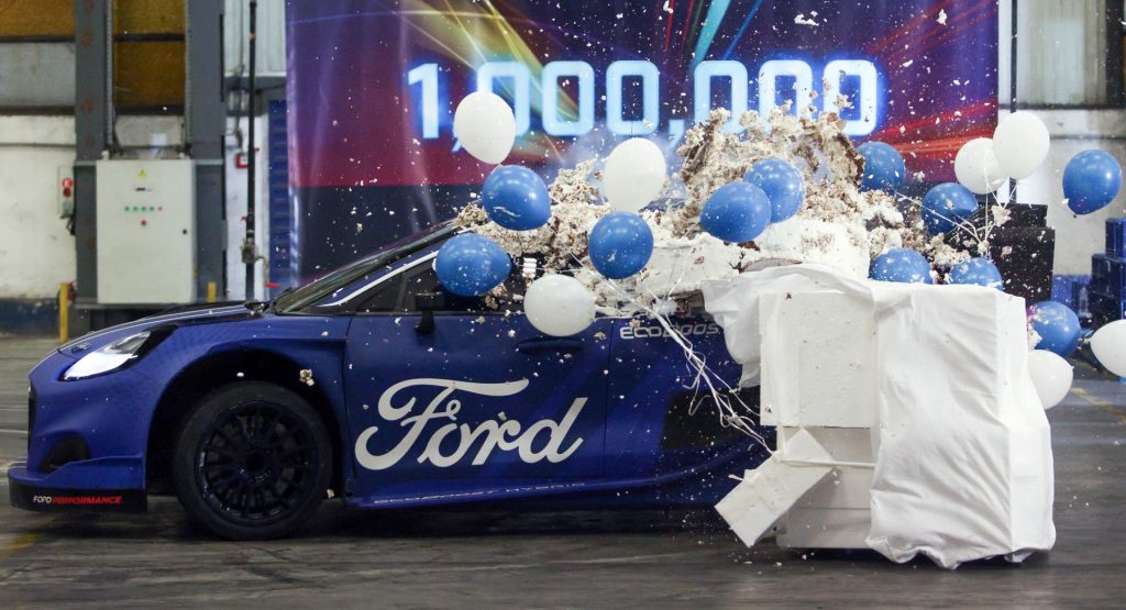  Watch The All-New Puma Rally1 Jump And Drift Through A Ford Factory