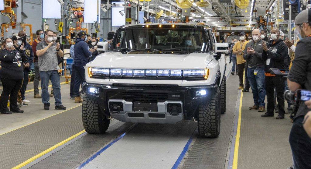First Hummer EVs Roll Off The Assembly Line, First Deliveries Can Now Begin