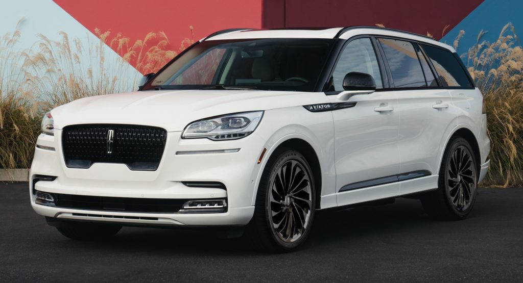  Lincoln Aviator Gets New Jet Appearance Package To Make Brightwork Black