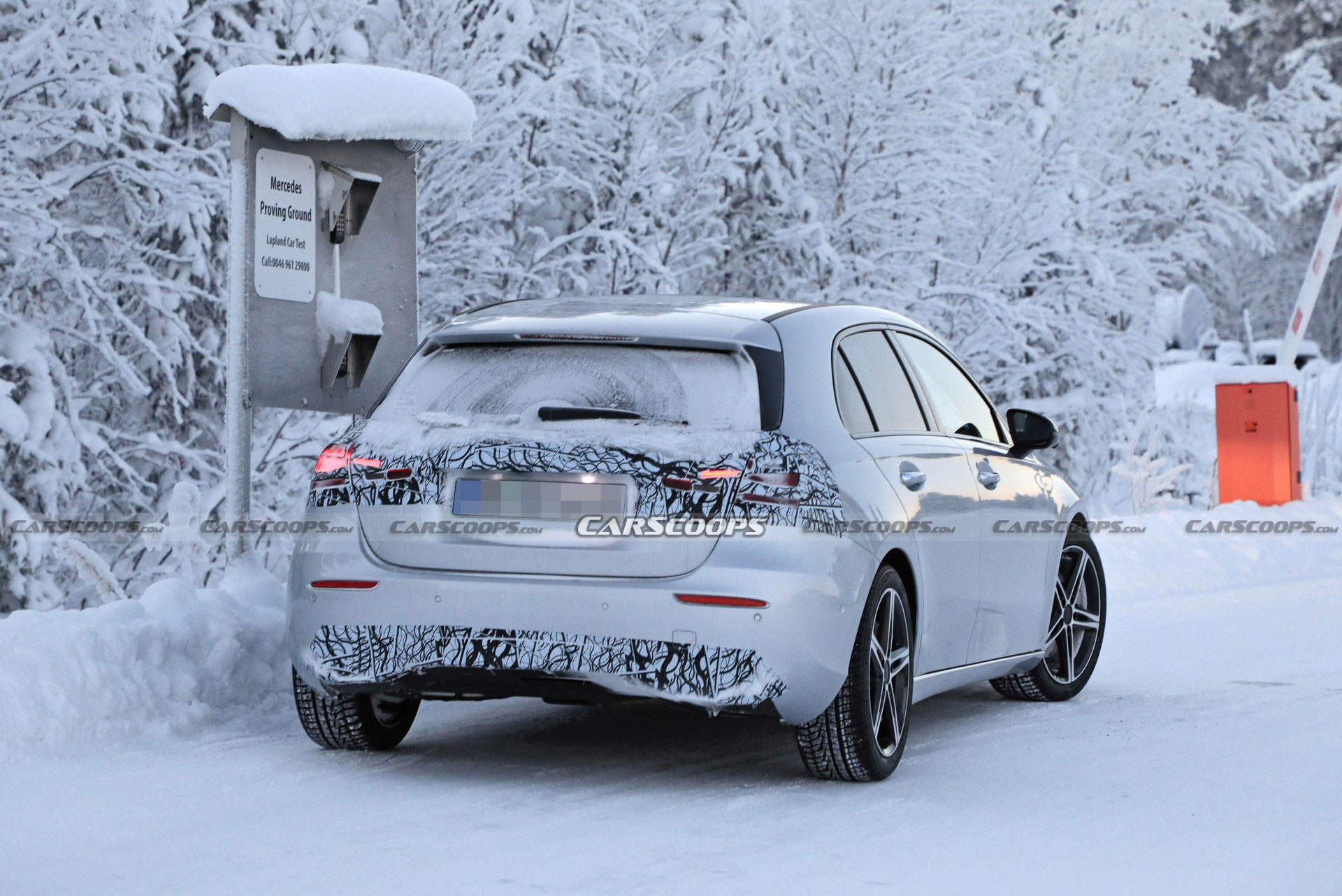 Facelifted Mercedes A-Class Heads North For Winter Testing, Should Be Introduced Next Year