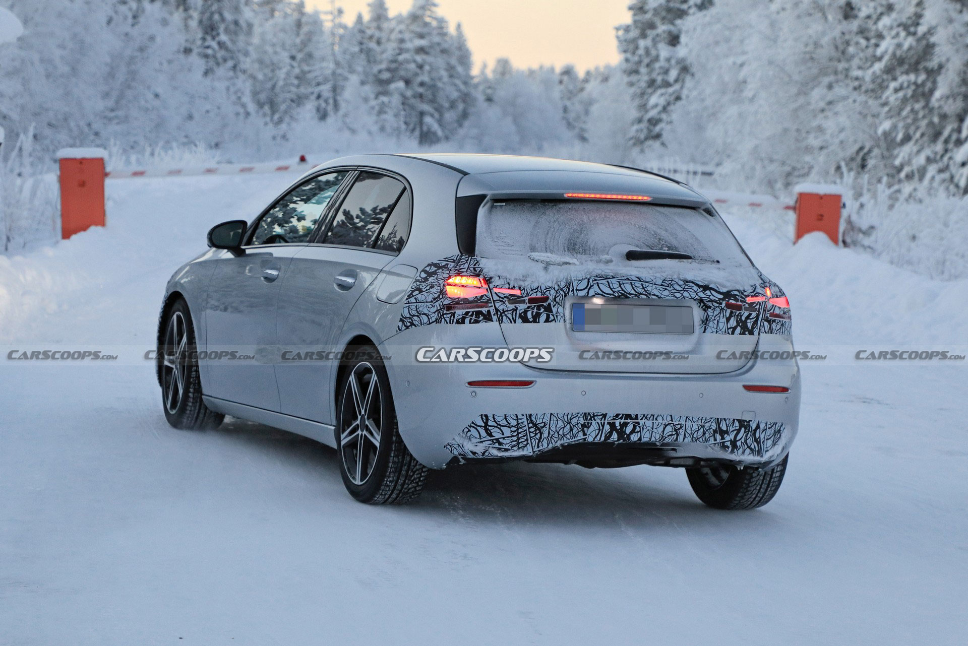 Facelifted Mercedes A-Class Heads North For Winter Testing, Should Be Introduced Next Year