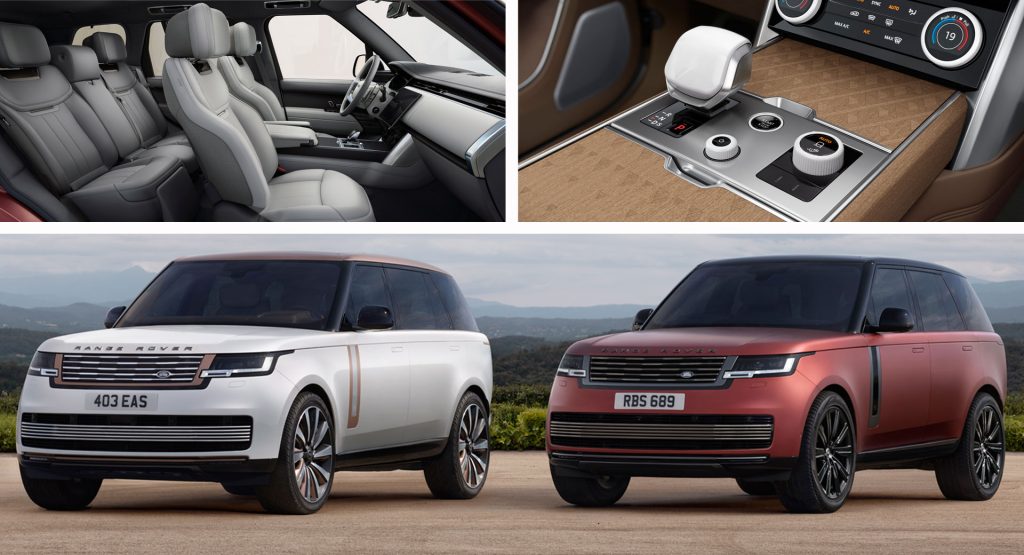 The Luxurious New Range Rover SV Will Offer 1.6 Million Combinations Including Ceramic Accents And Fancy Wood Trim