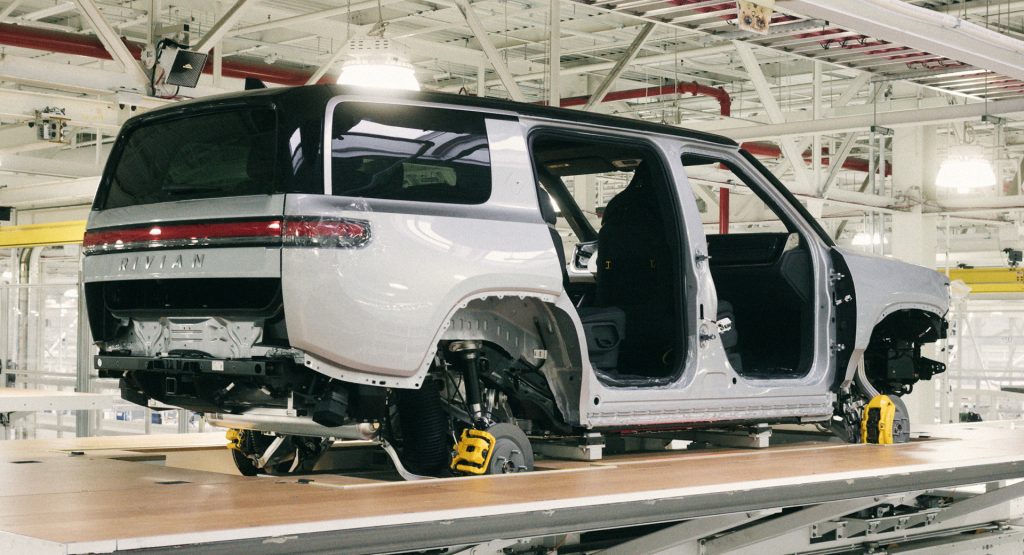  Rivian Shares Hit Record Low As Supply Chain Issues Threaten Production Targets