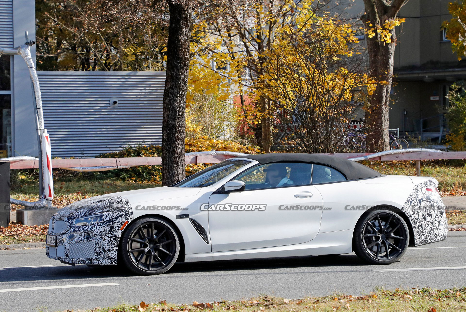 2023 BMW 8-Series Convertible Spied With A Light Facelift