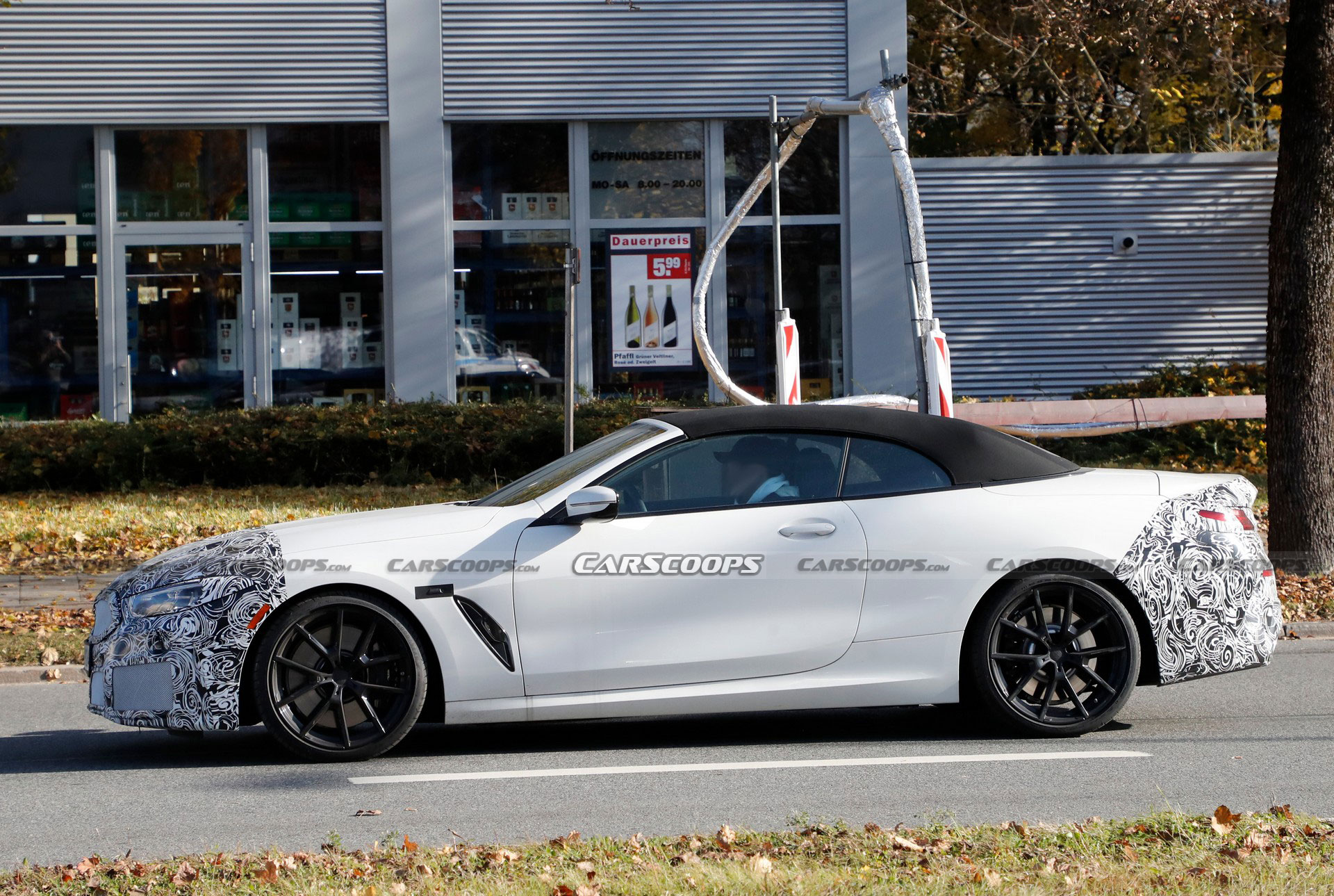 2023 BMW 8-Series Convertible Spied With A Light Facelift