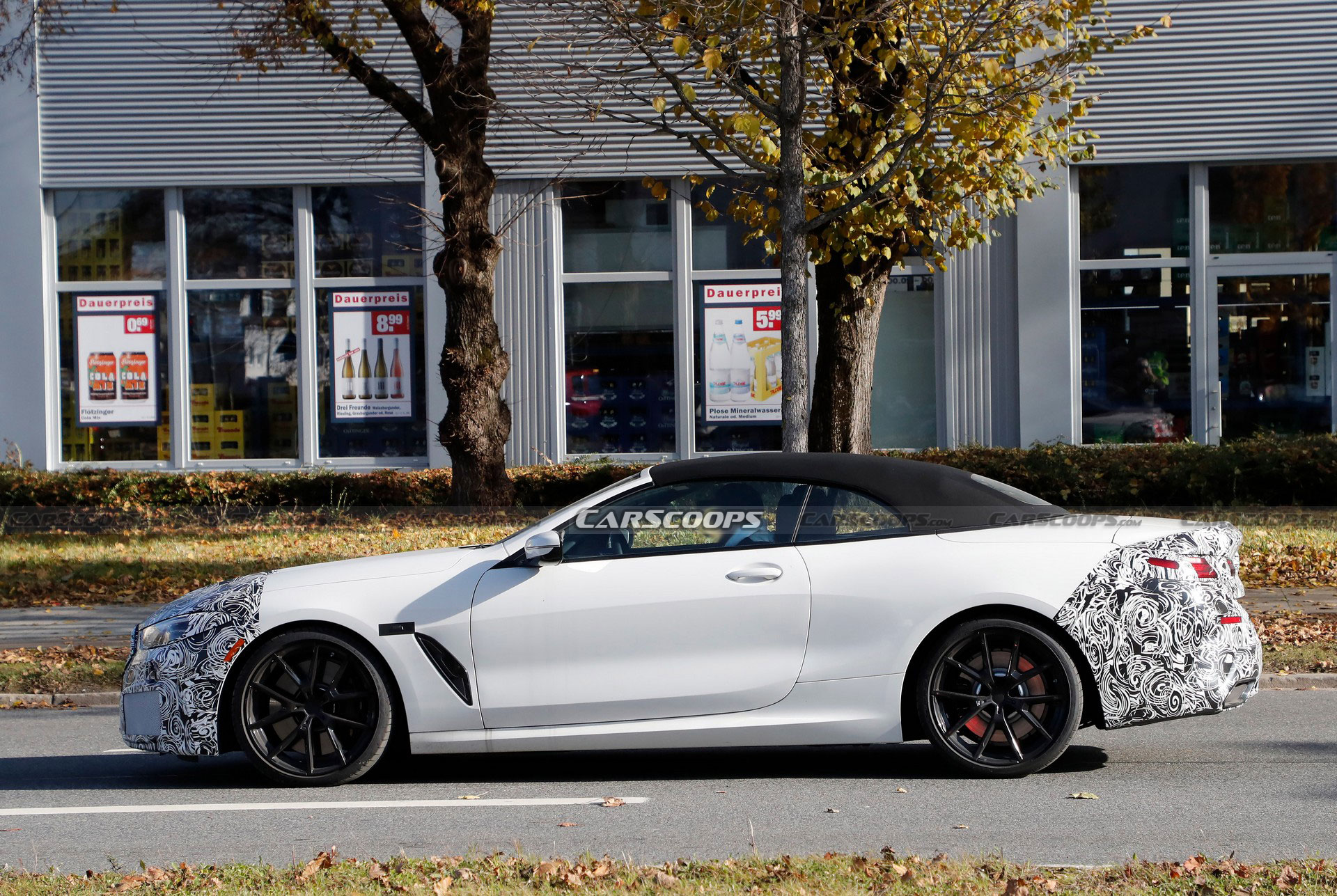 2023 BMW 8-Series Convertible Spied With A Light Facelift