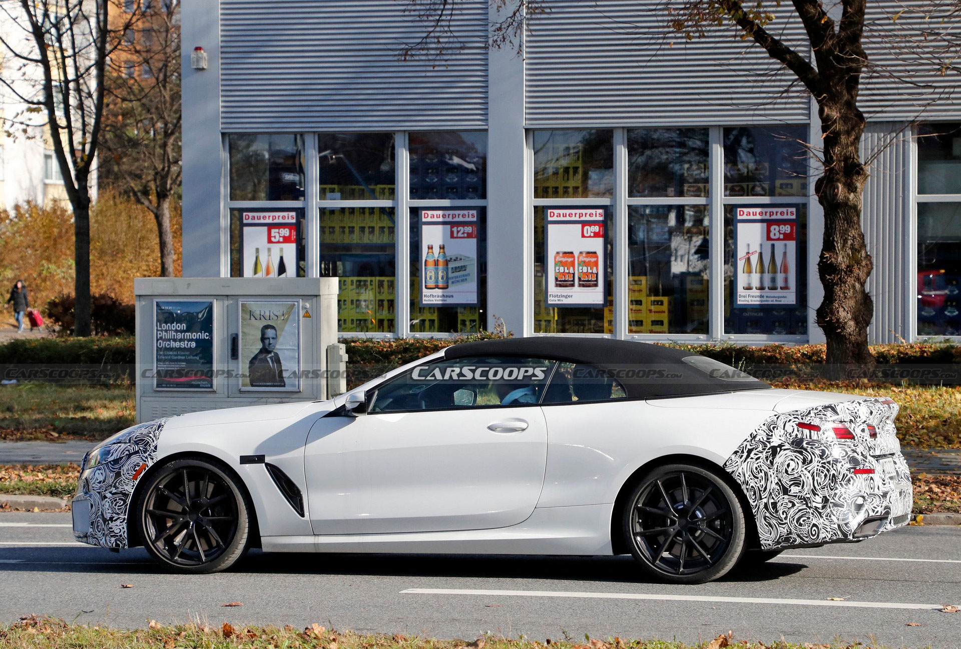 2023 BMW 8-Series Convertible Spied With A Light Facelift