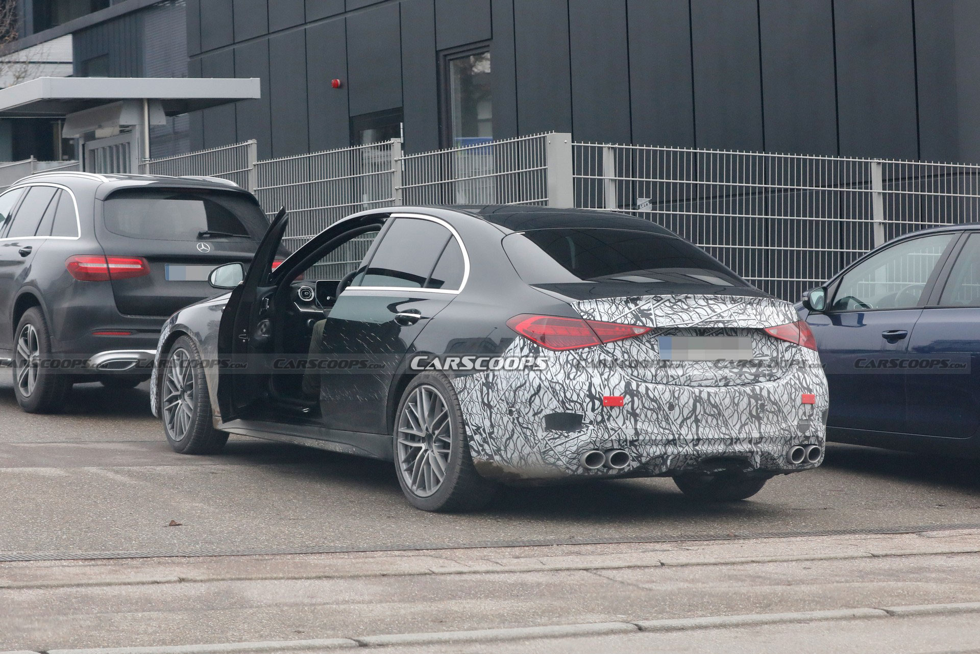 Four-Cylinder 2023 Mercedes-AMG C43 / C53 Teased, Will Debut Soon