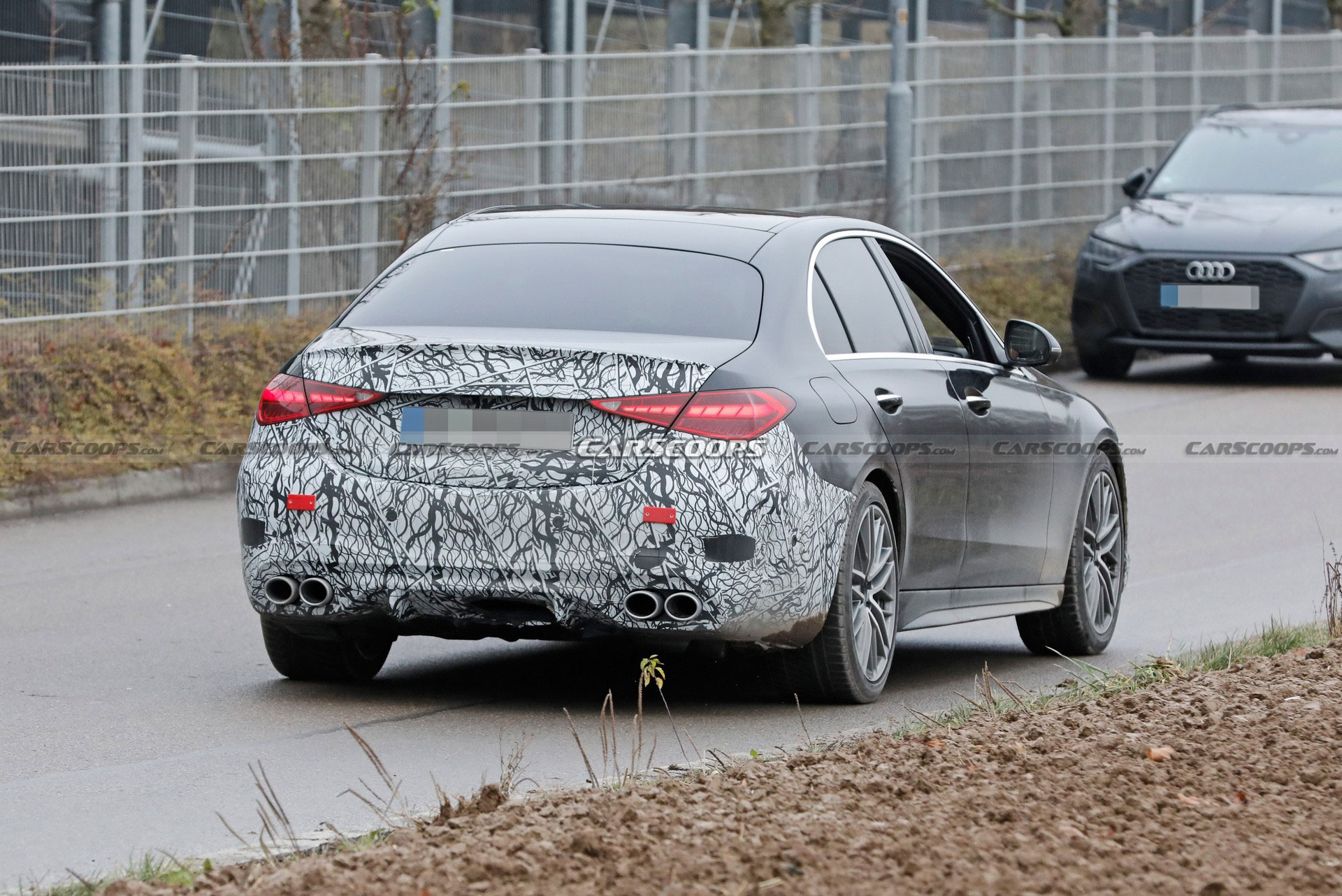 Four-Cylinder 2023 Mercedes-AMG C43 / C53 Teased, Will Debut Soon