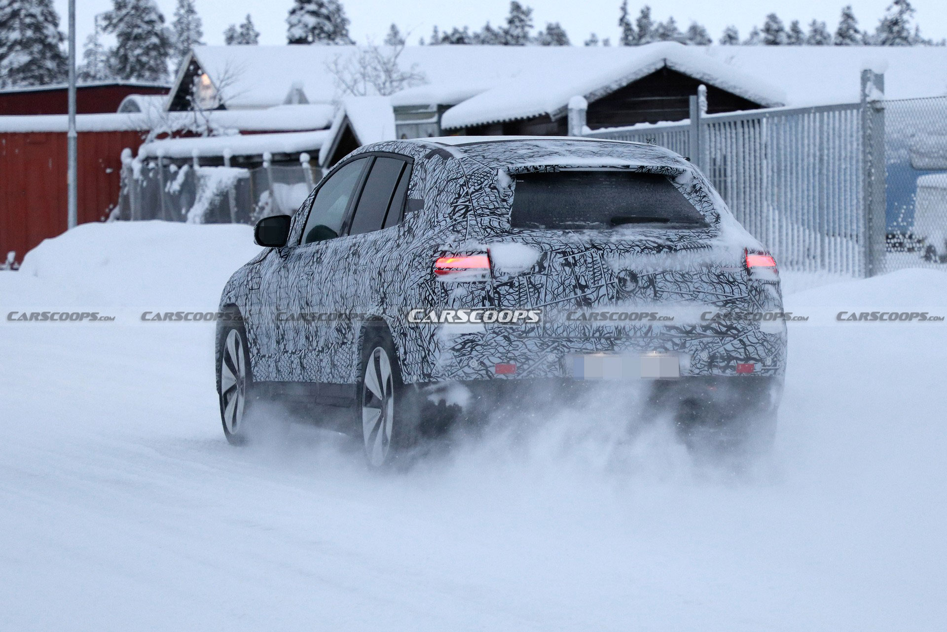2023 Mercedes EQE SUV Spied Preparing For Upcoming Battle With BMW iX