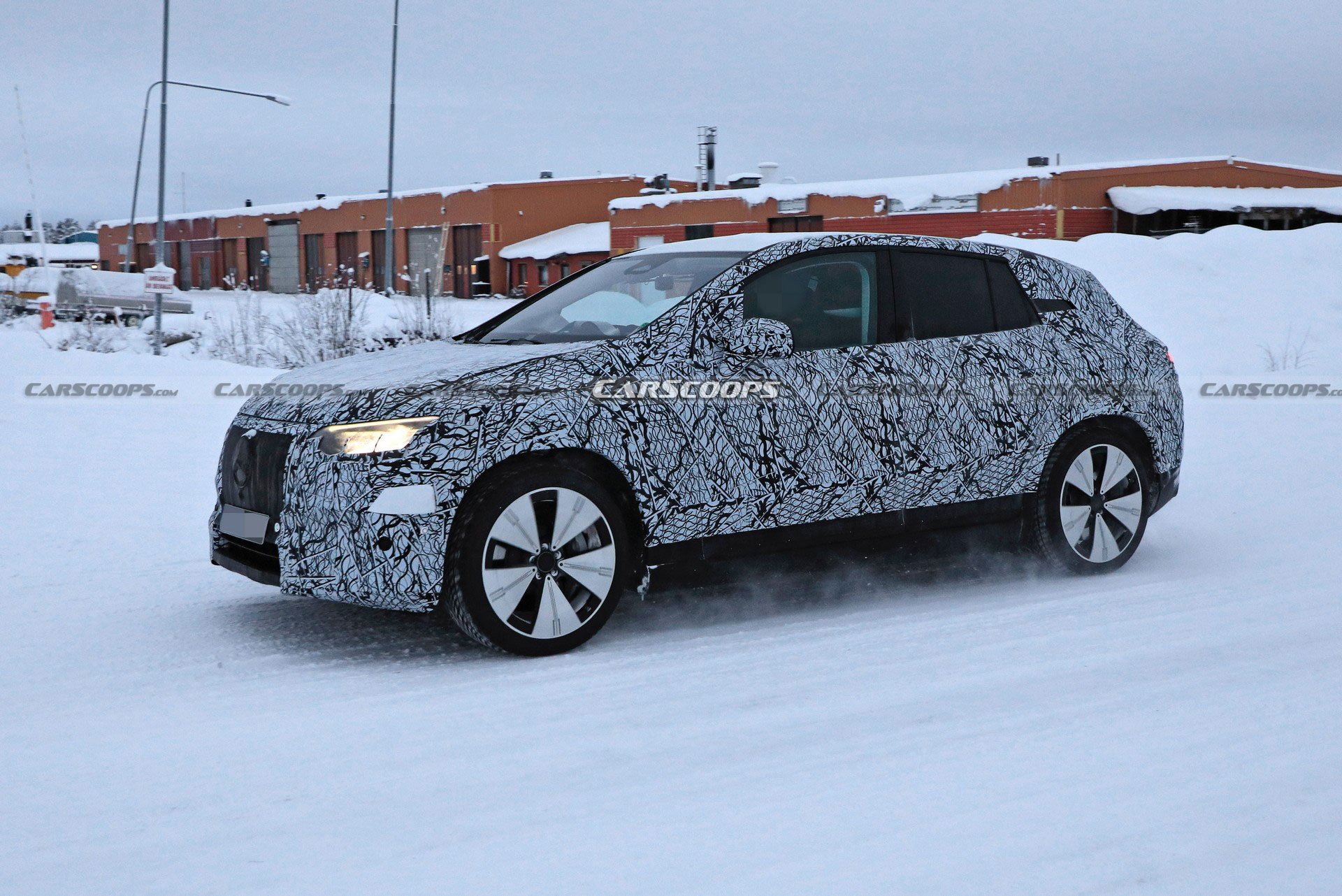 2023 Mercedes EQE SUV Spied Preparing For Upcoming Battle With BMW iX