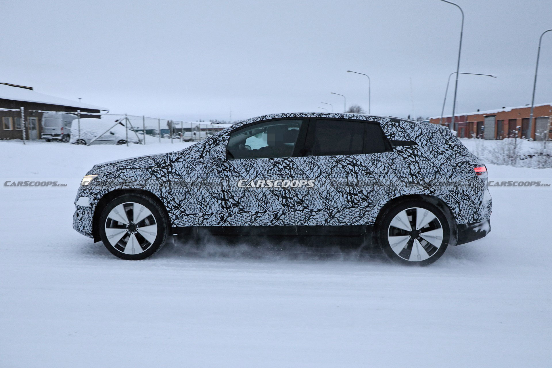 2023 Mercedes EQE SUV Spied Preparing For Upcoming Battle With BMW iX
