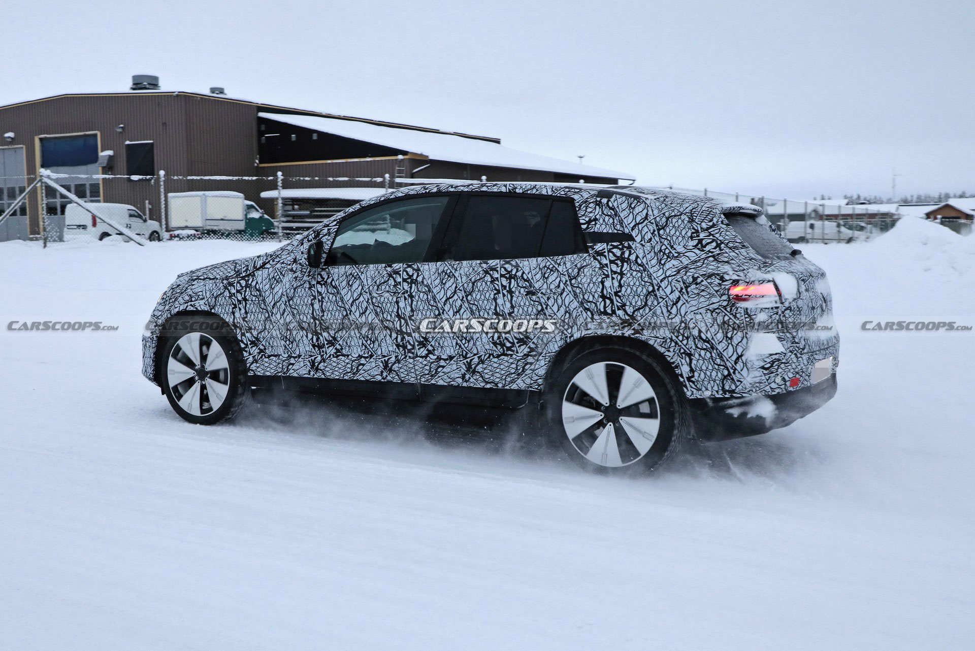 2023 Mercedes EQE SUV Spied Preparing For Upcoming Battle With BMW iX