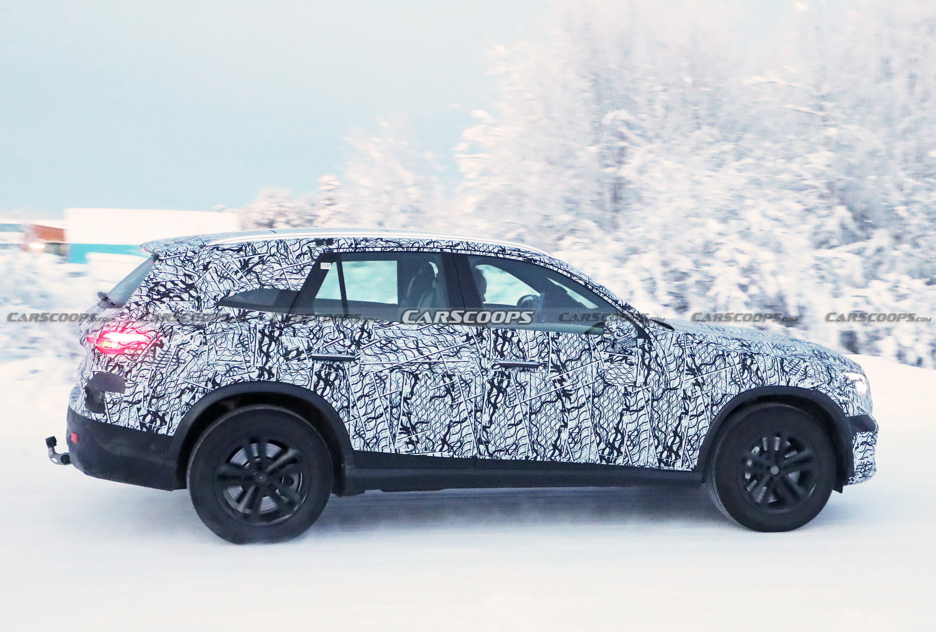 2023 Mercedes-Benz GLC Spied Showing More Of Its C-Class Inspired Design Inside And Out