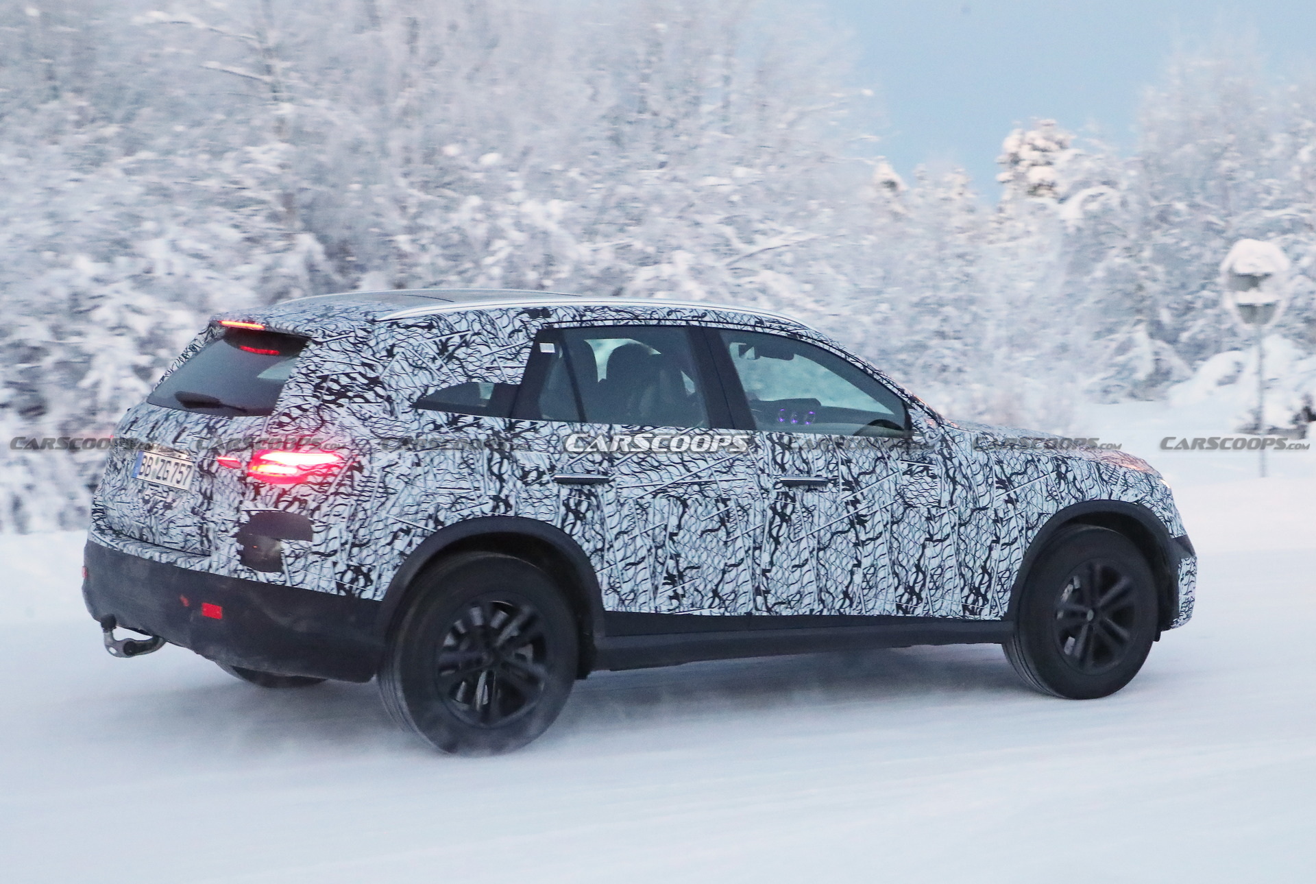2023 Mercedes-Benz GLC Spied Showing More Of Its C-Class Inspired Design Inside And Out