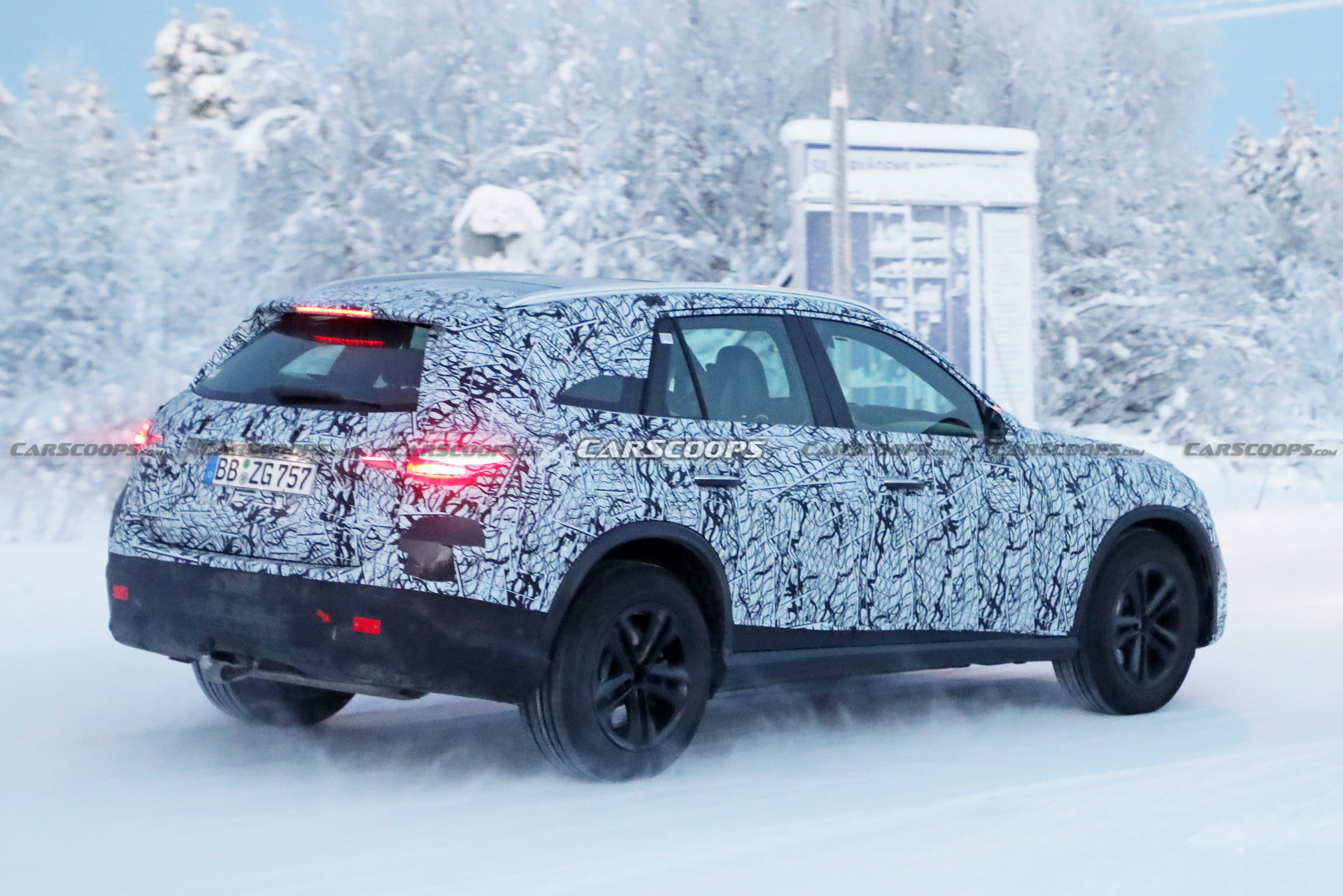 2023 Mercedes-Benz GLC Spied Showing More Of Its C-Class Inspired Design Inside And Out