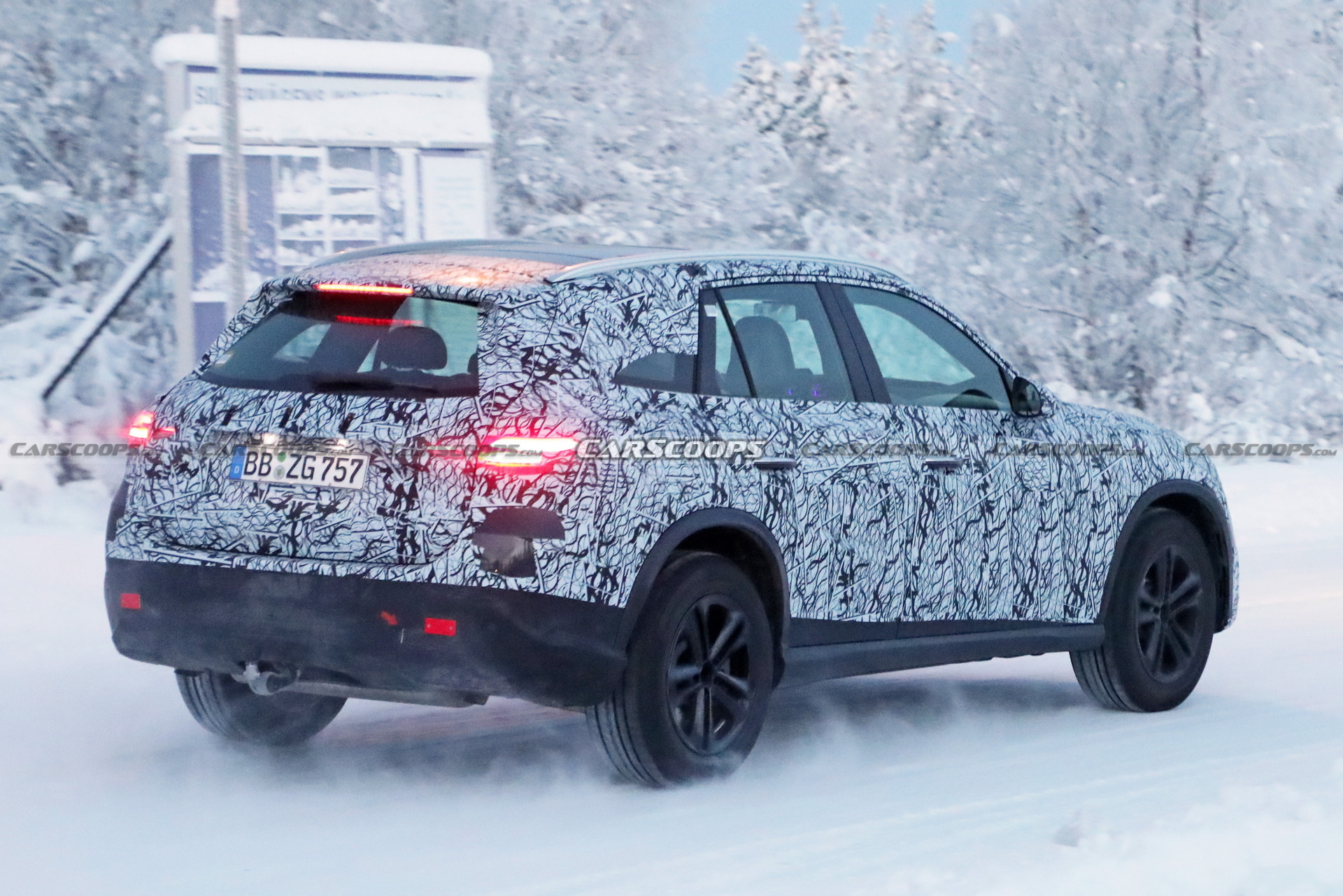 2023 Mercedes-Benz GLC Spied Showing More Of Its C-Class Inspired Design Inside And Out