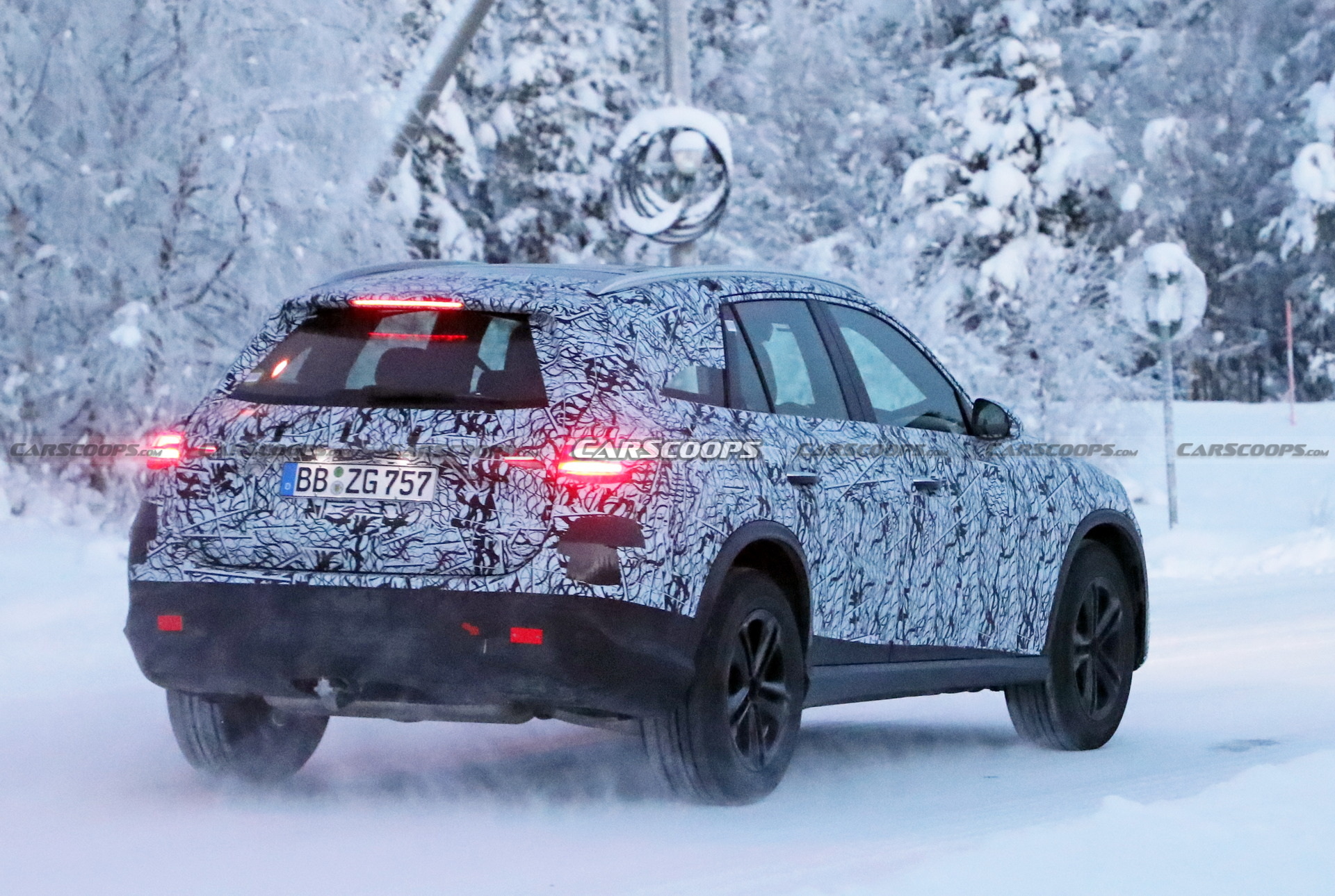 2023 Mercedes-Benz GLC Spied Showing More Of Its C-Class Inspired Design Inside And Out
