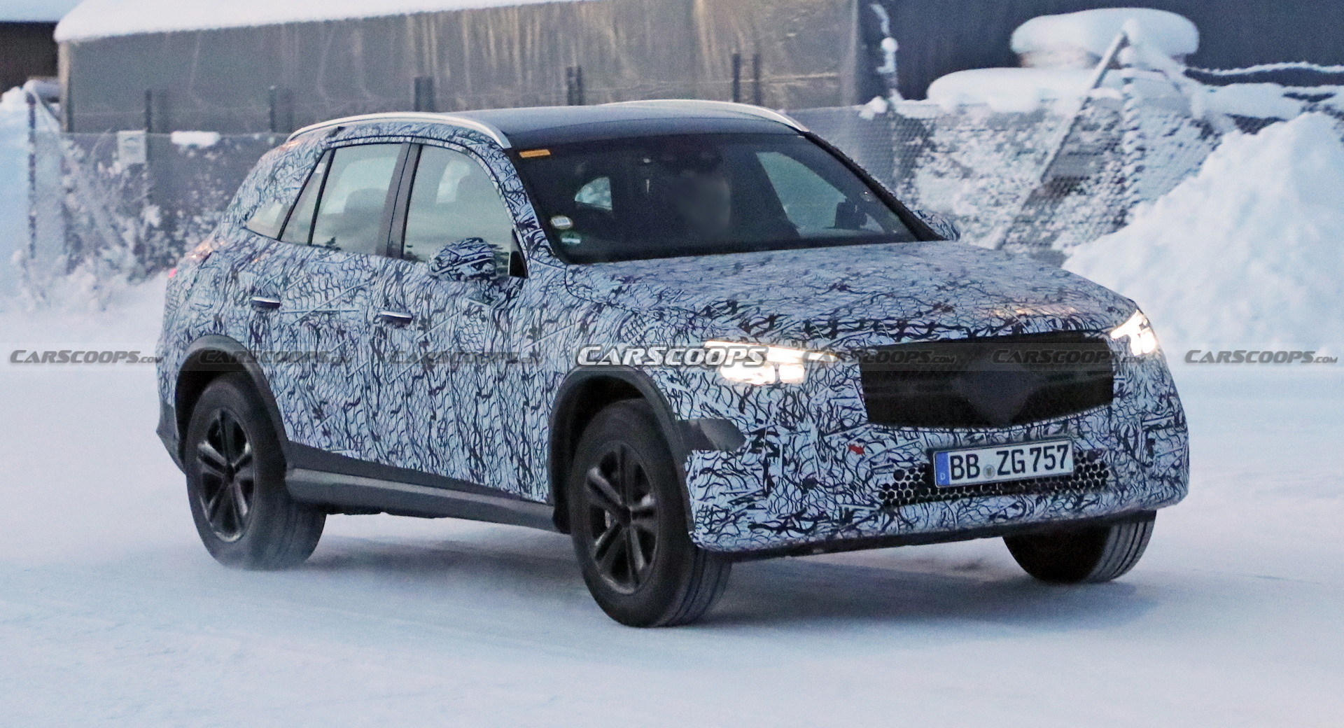 2023 Mercedes GLC Spy Shots 17