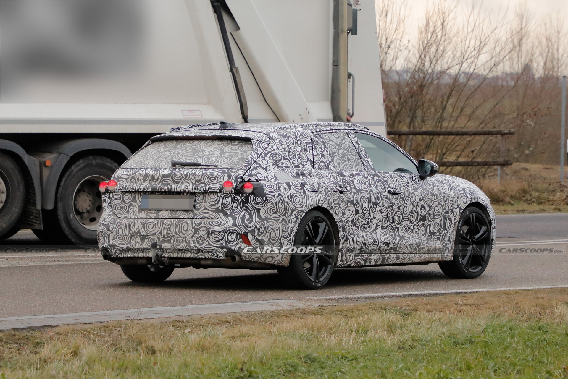 2024 Audi A4 Avant Spied Looking Like A Baby RS6