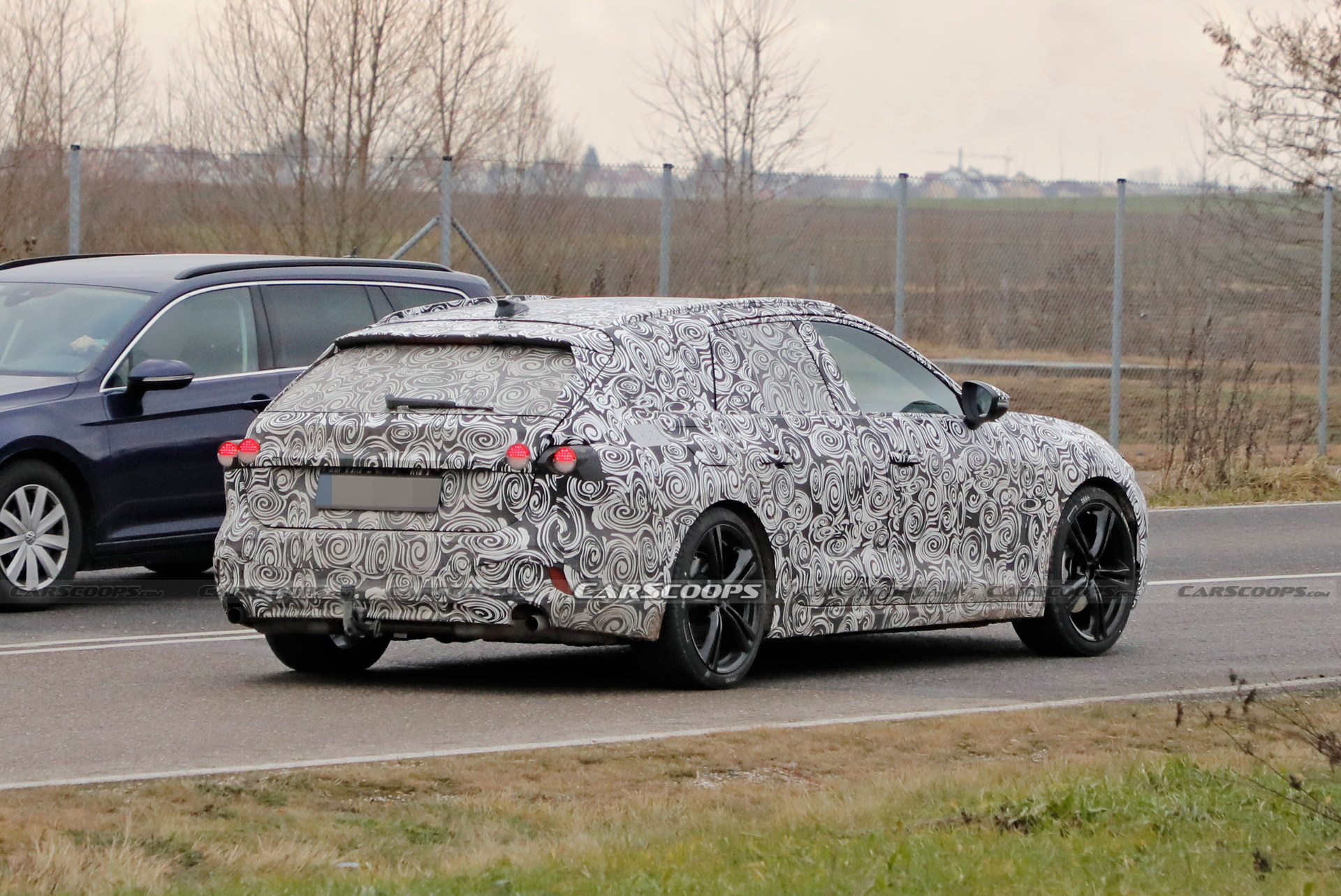 2024 Audi A4 Avant Spied Looking Like A Baby RS6