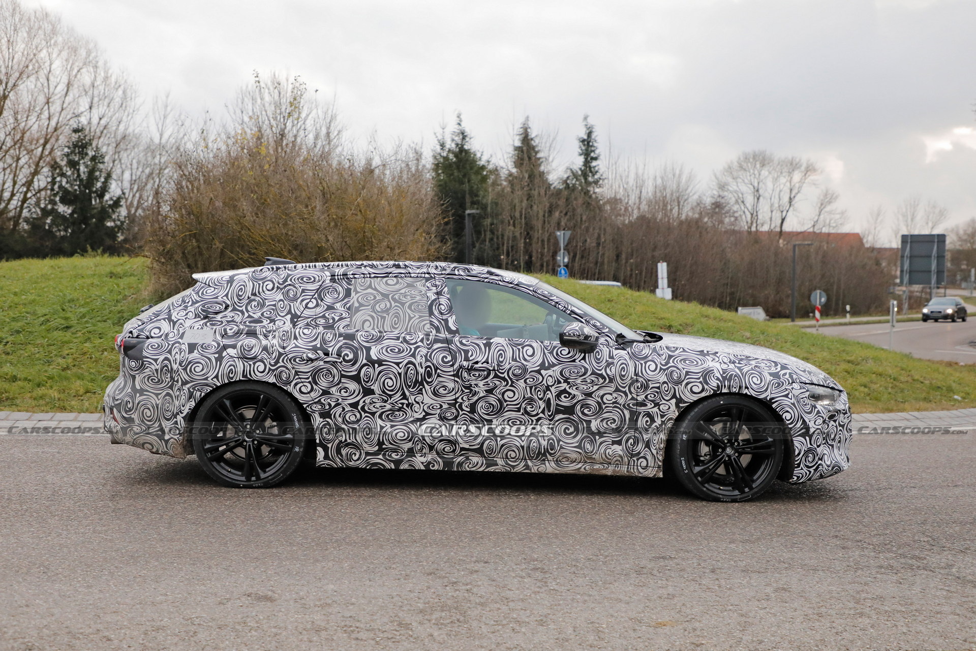 2024 Audi A4 Avant Spied Looking Like A Baby RS6