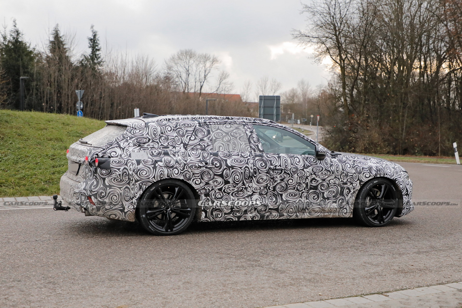 2024 Audi A4 Avant Spied Looking Like A Baby RS6