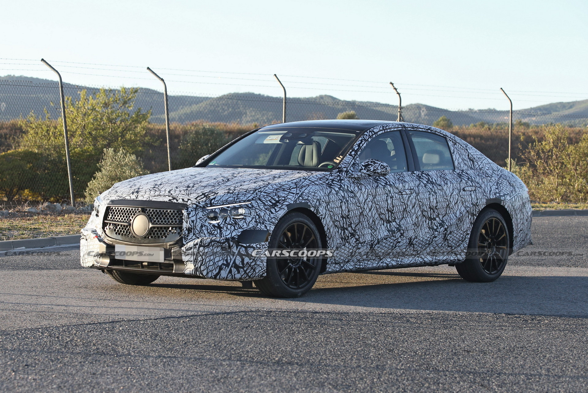 2024 Mercedes-Benz E-Class Makes Spy Debut Showing Evolutionary Styling