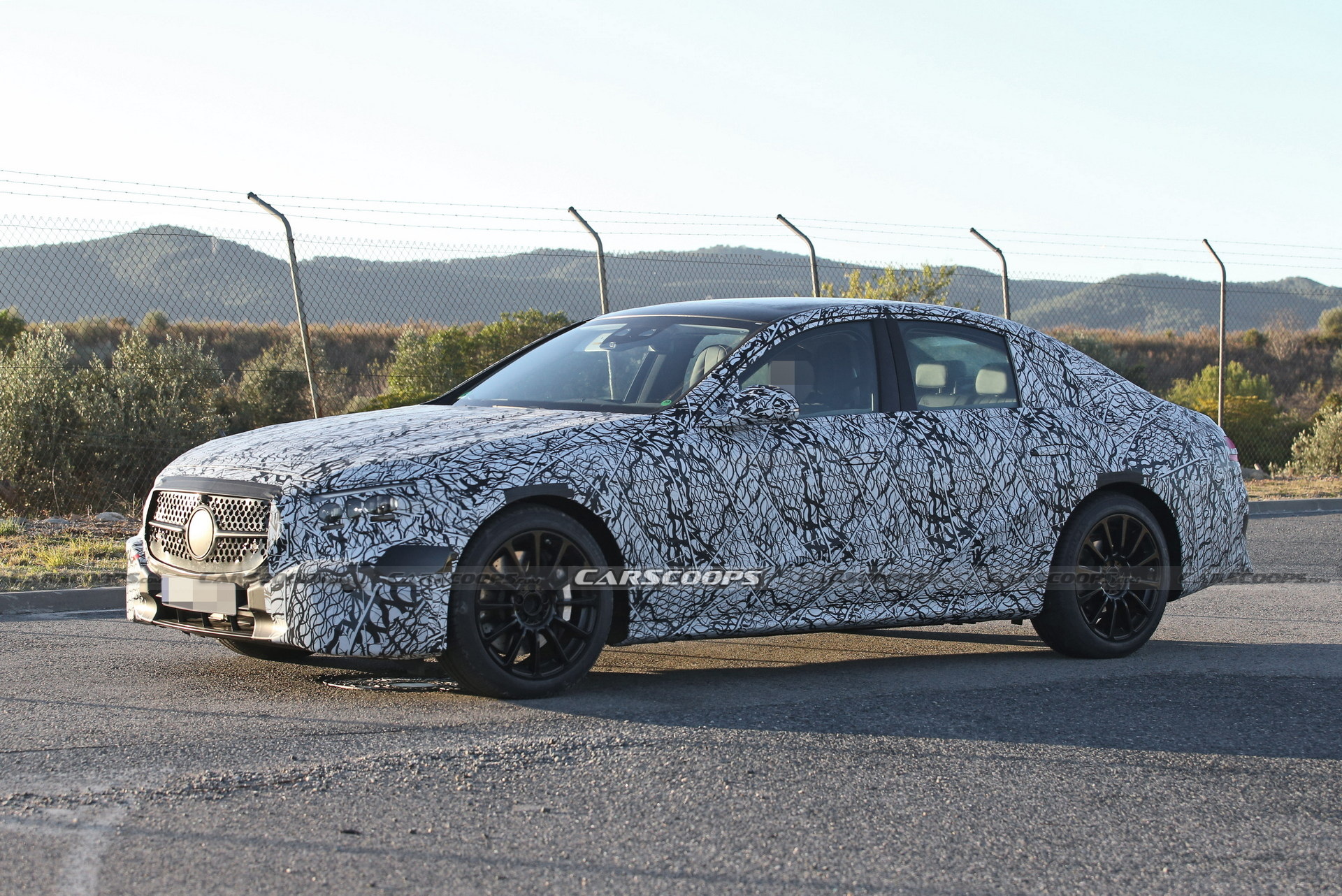 2024 Mercedes-Benz E-Class Makes Spy Debut Showing Evolutionary Styling