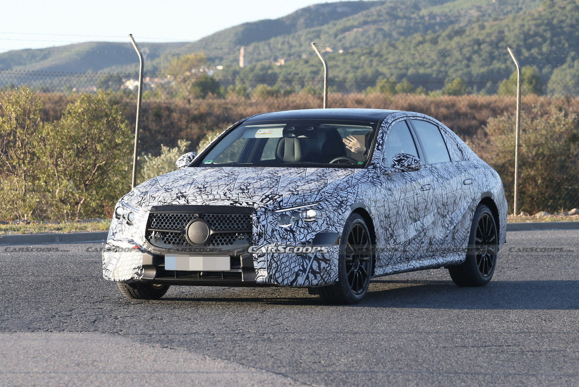 2024 Mercedes-Benz E-Class Makes Spy Debut Showing Evolutionary Styling