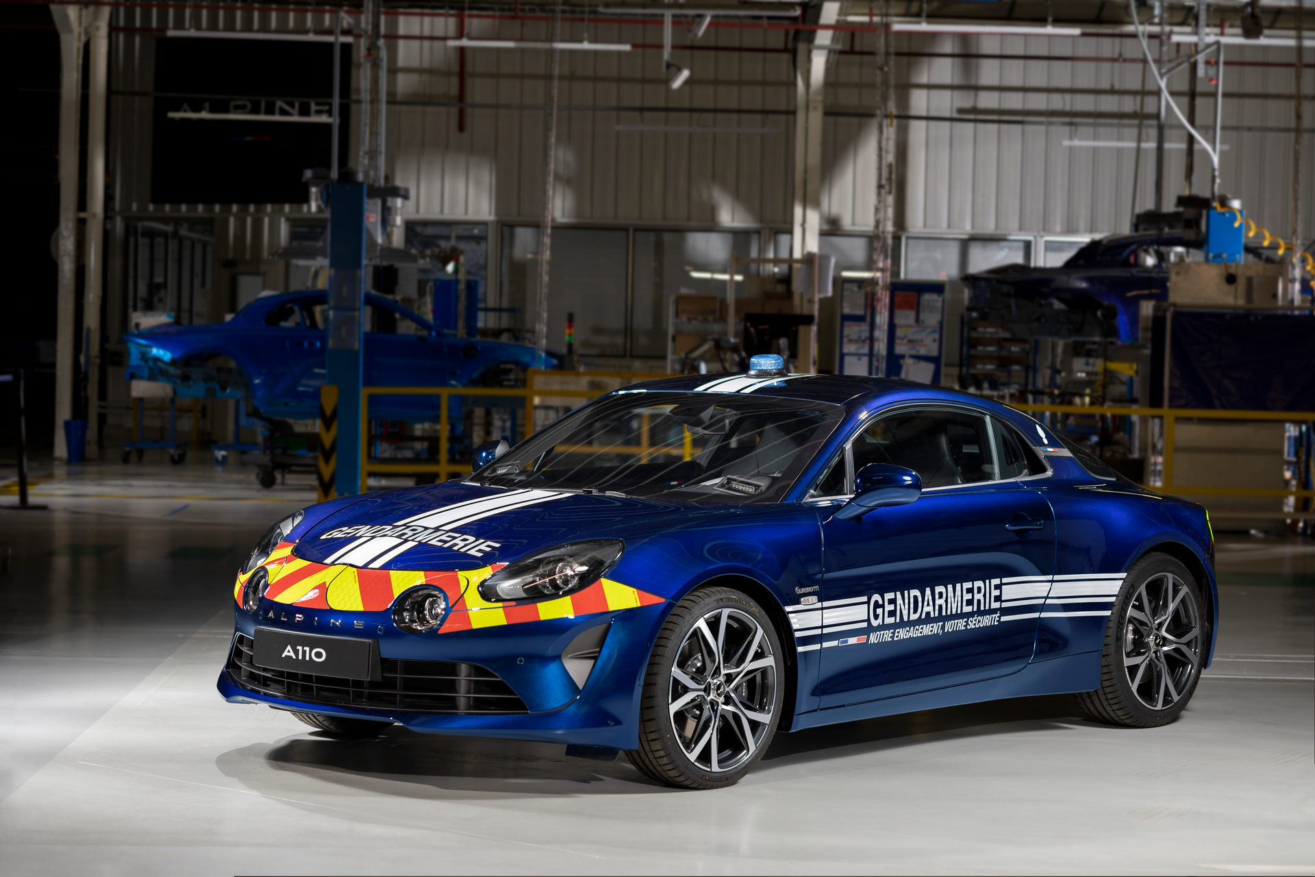 French Police Collect Keys To New Alpine A110s Pursuit Vehicles