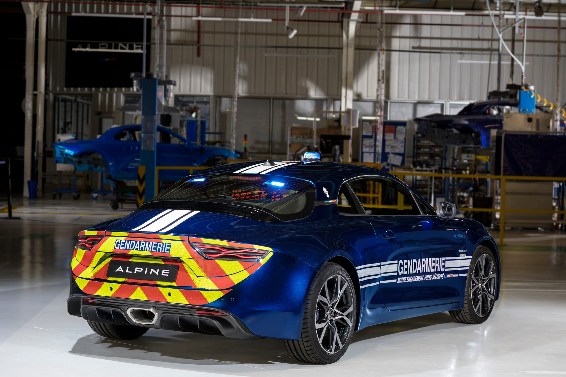 French Police Collect Keys To New Alpine A110s Pursuit Vehicles