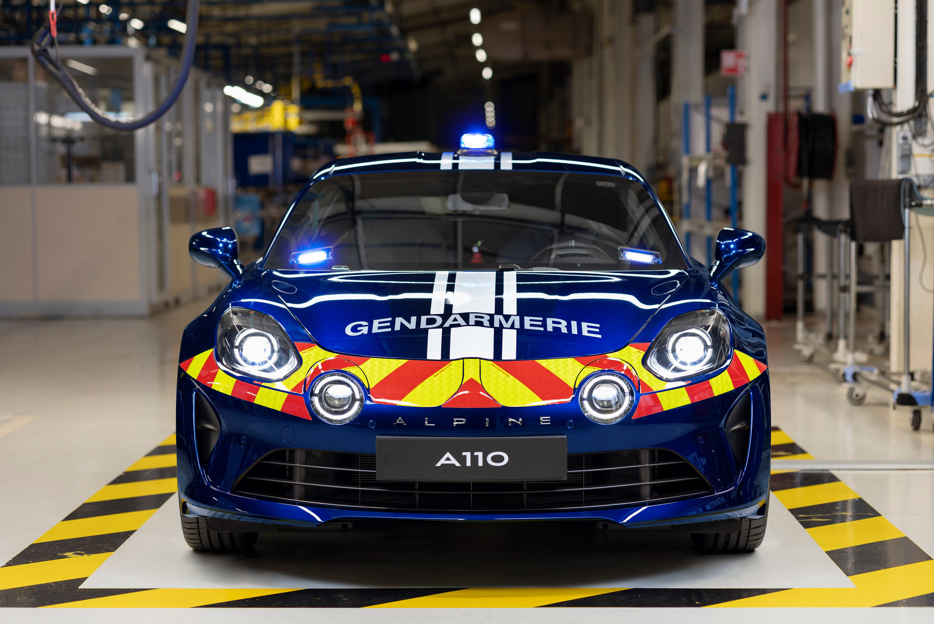 French Police Collect Keys To New Alpine A110s Pursuit Vehicles