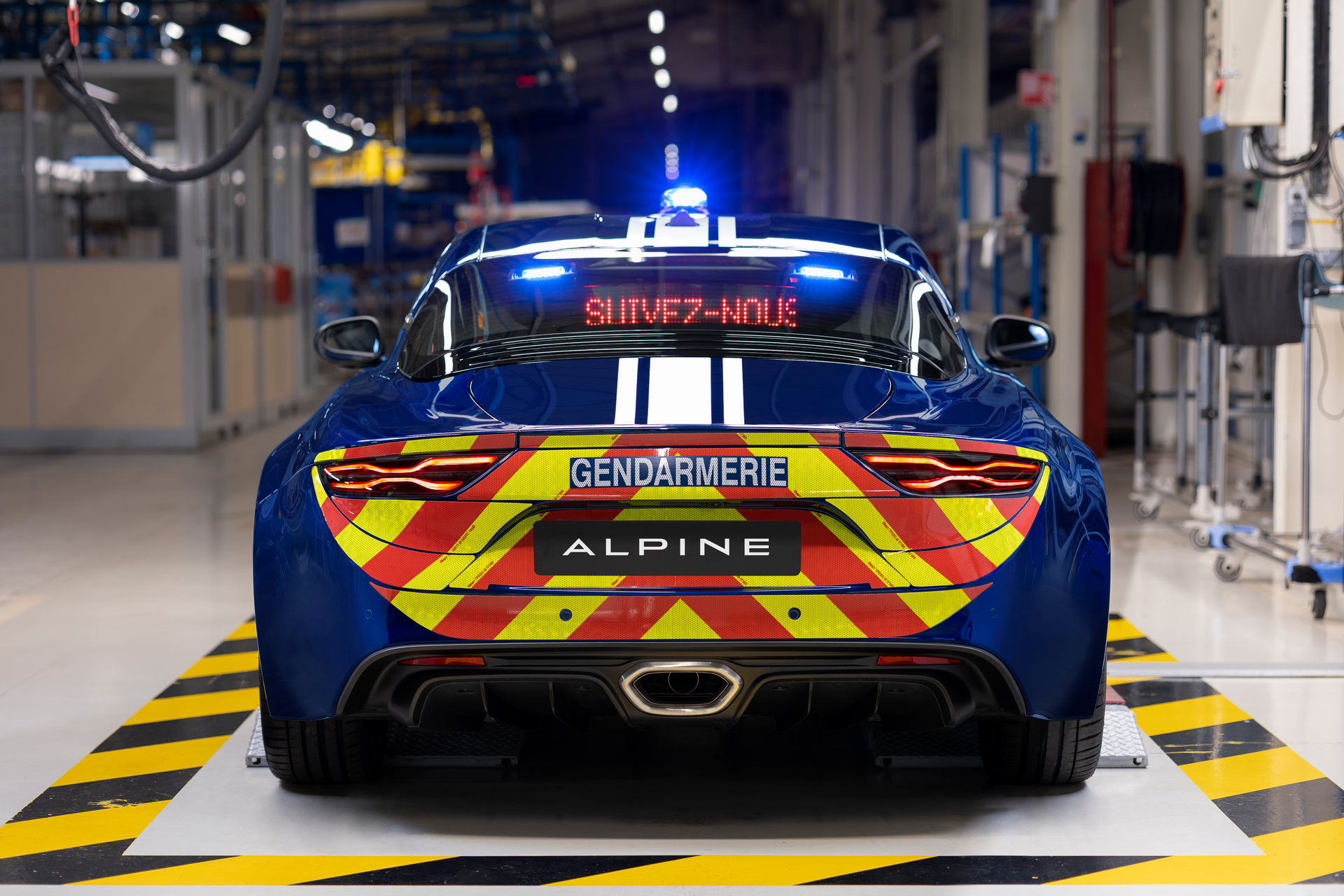 French Police Collect Keys To New Alpine A110s Pursuit Vehicles