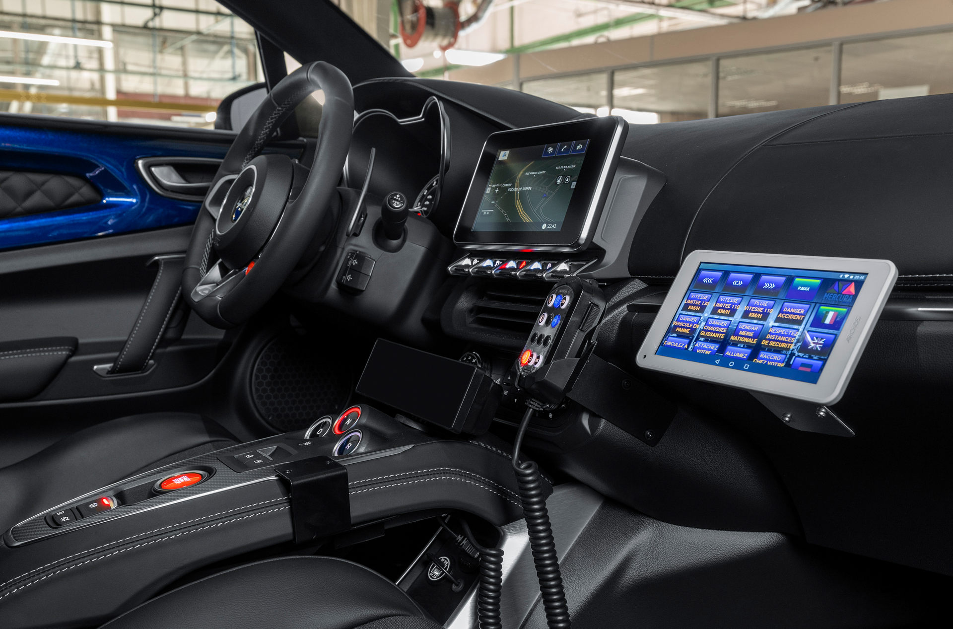 French Police Collect Keys To New Alpine A110s Pursuit Vehicles