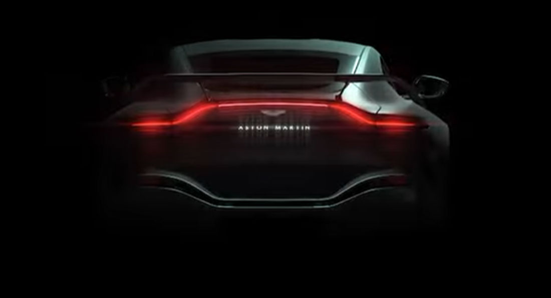 2023 Aston Martin V12 Vantage Teased, Will Roar To Life On March 16th