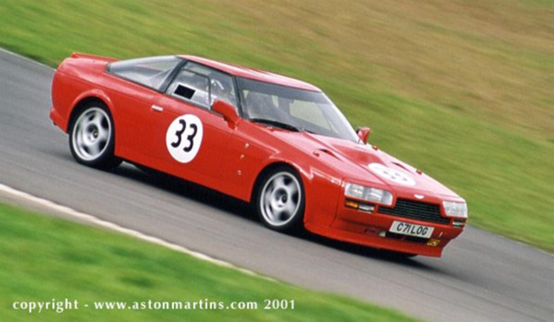 You Could Own A Custom Aston Martin Vantage Zagato Once Raced By Mr Bean