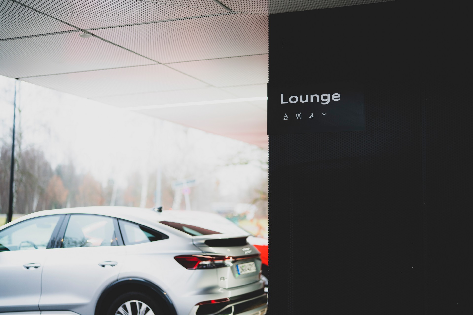 Audi’s Swanky Charging Hub Is A First Class Lounge For Electric Vehicles