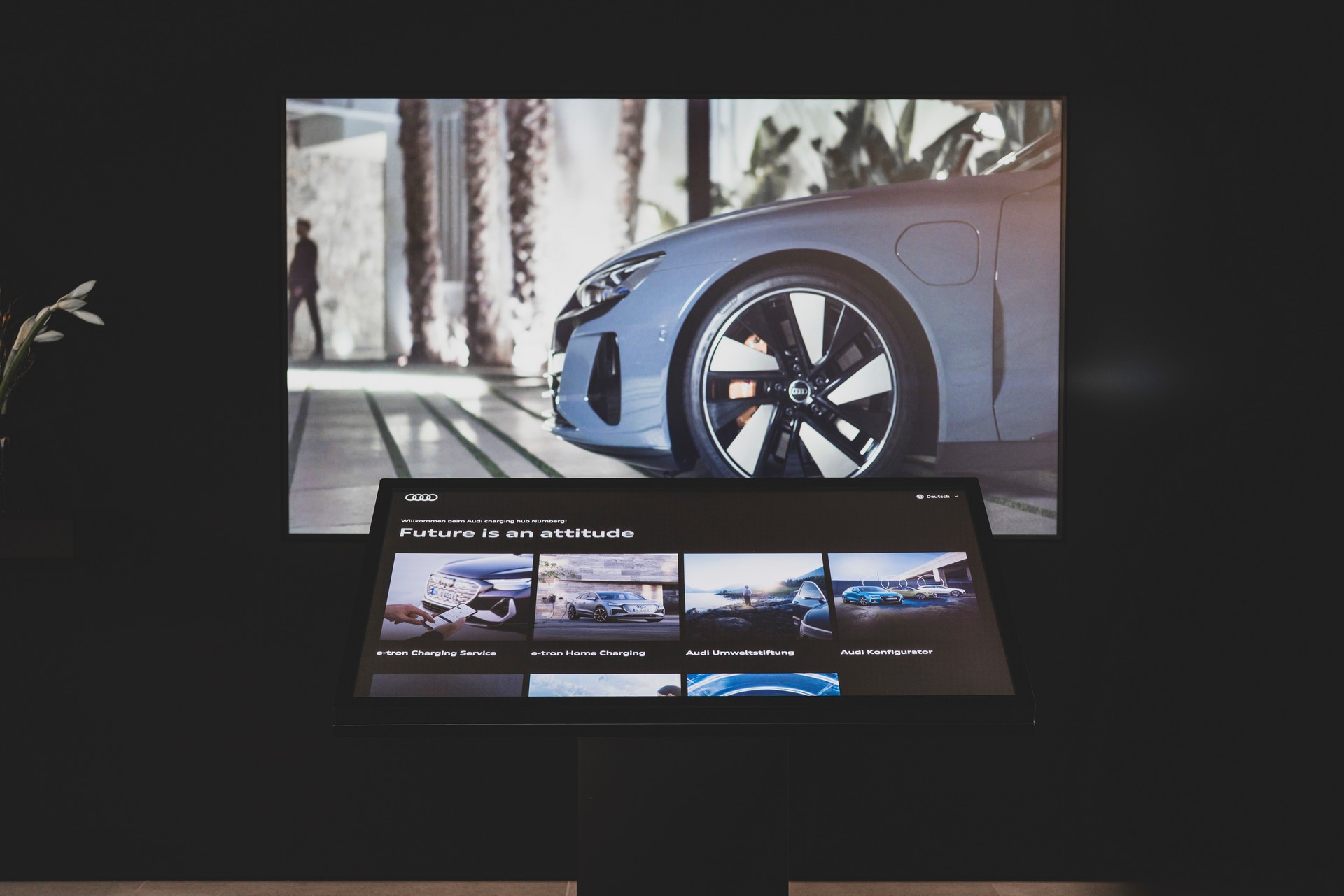 Audi’s Swanky Charging Hub Is A First Class Lounge For Electric Vehicles