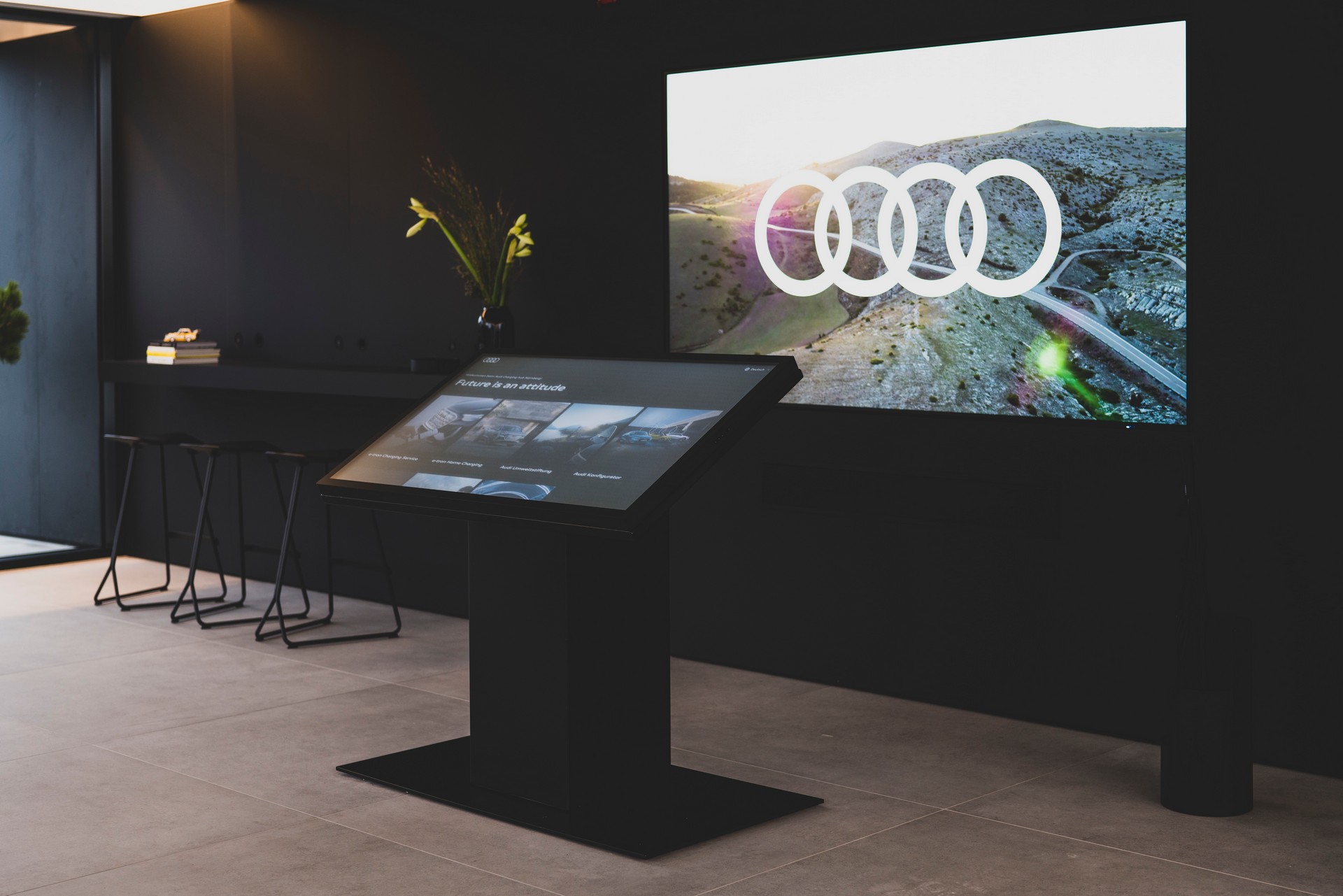 Audi’s Swanky Charging Hub Is A First Class Lounge For Electric Vehicles