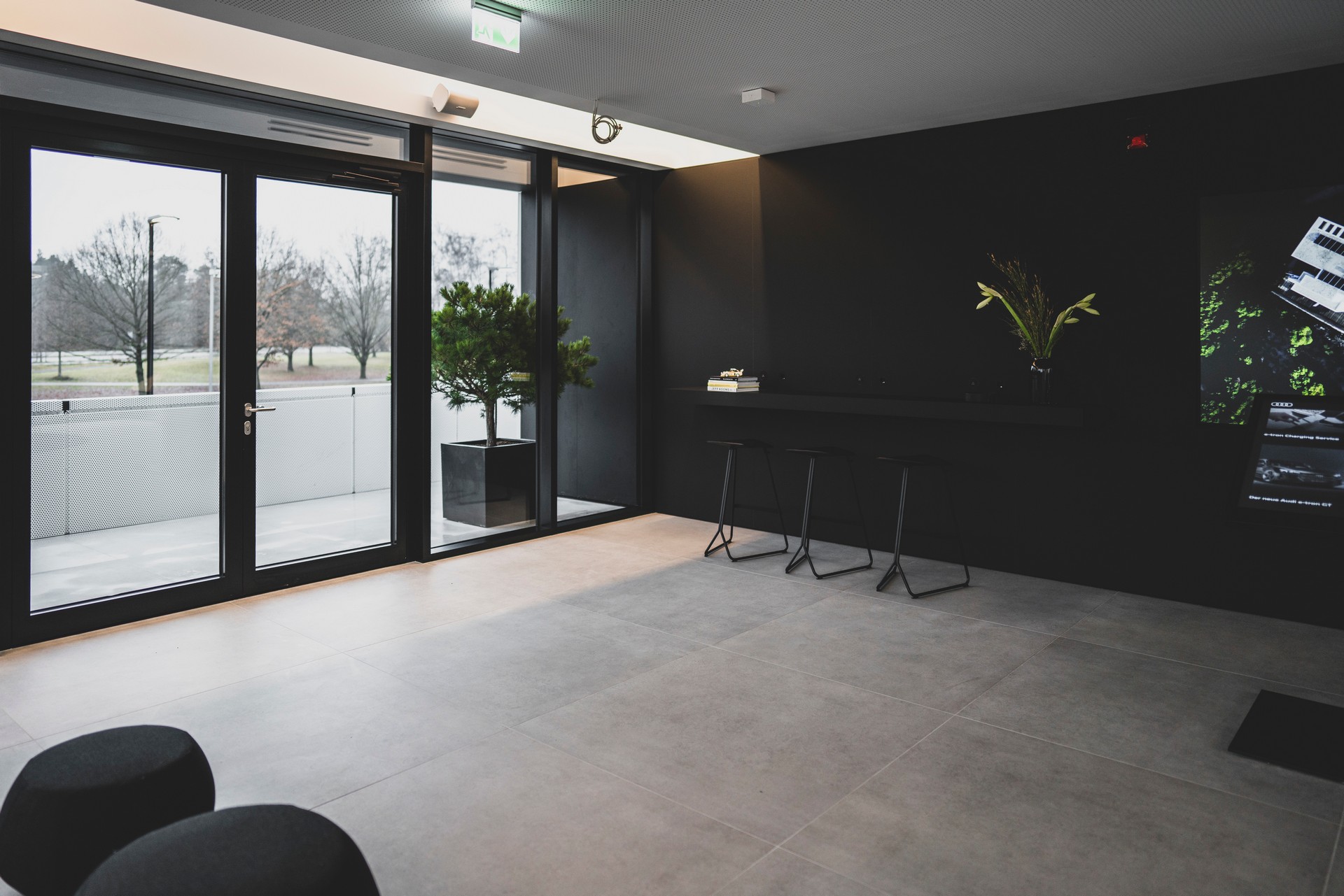 Audi’s Swanky Charging Hub Is A First Class Lounge For Electric Vehicles