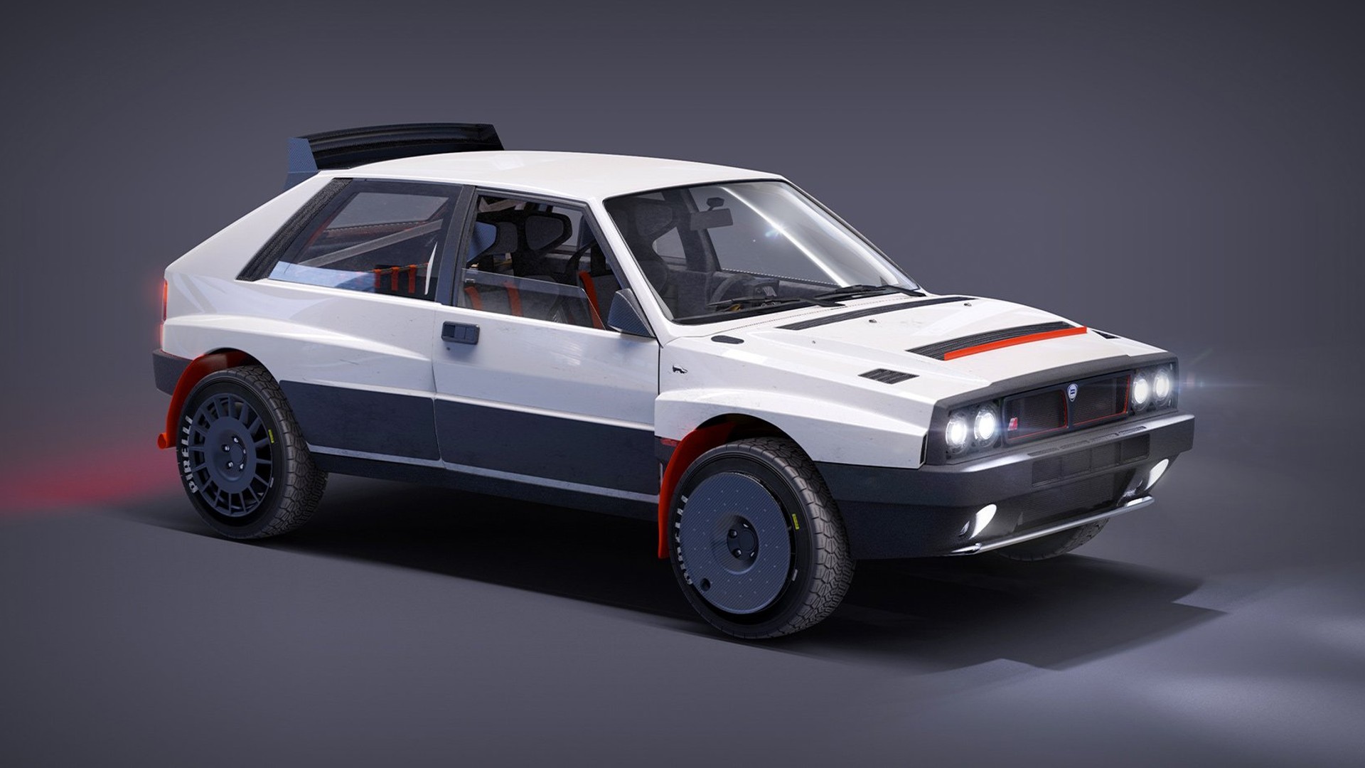 Automobili Amos Presents Rally-Focused Lancia Delta Safarista Restomod