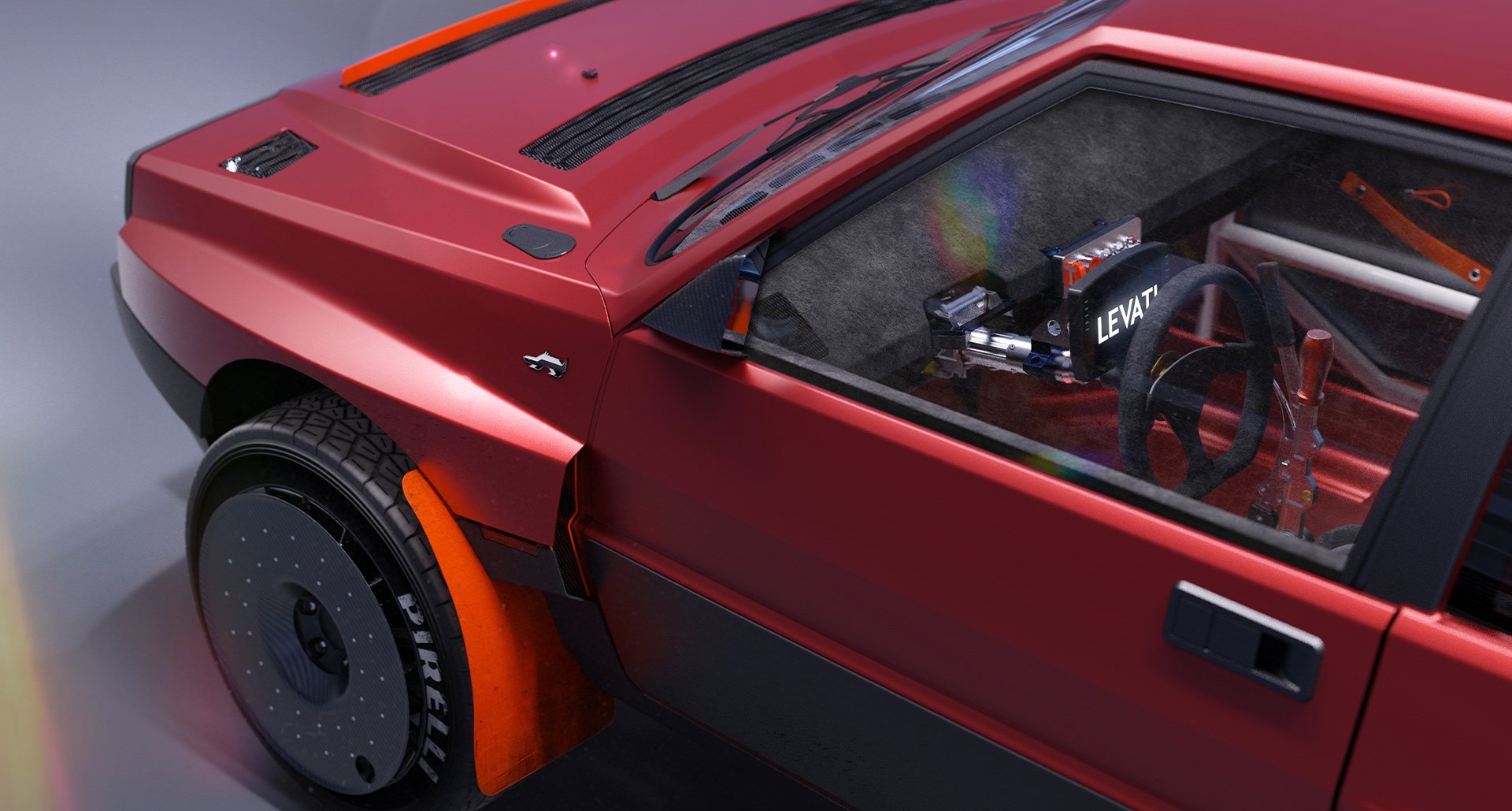 Automobili Amos Presents Rally-Focused Lancia Delta Safarista Restomod