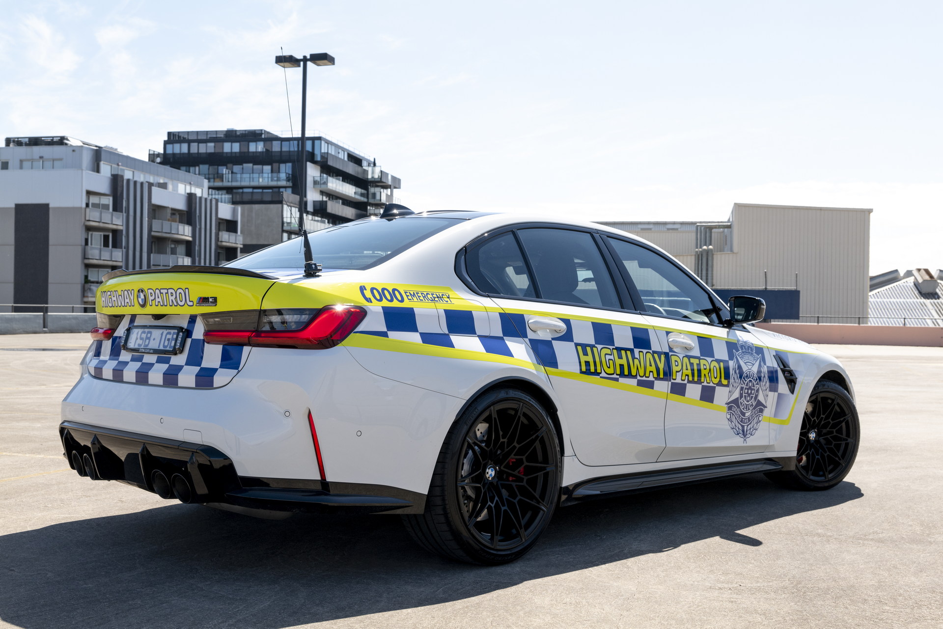 BMW M3 Competition Reporting For Highway Patrol Duties In Australia